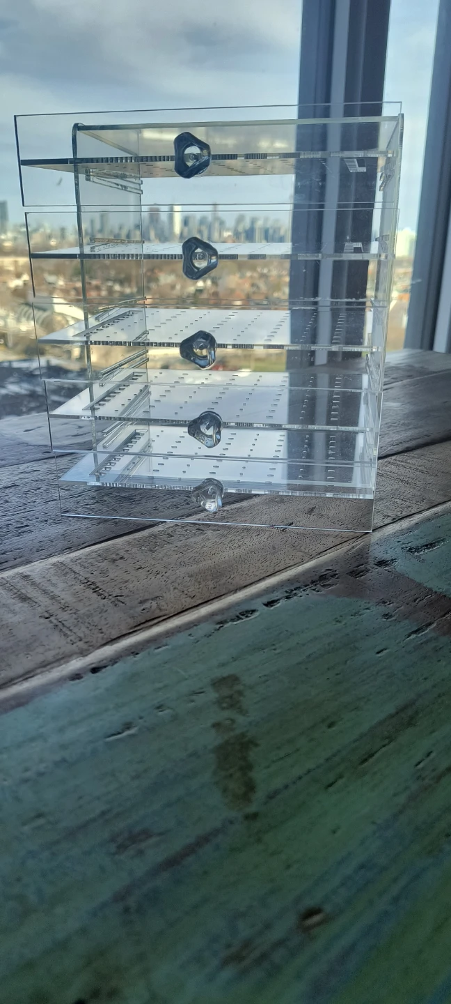 Clear Acrylic 5-Drawer Organizer - photo 3