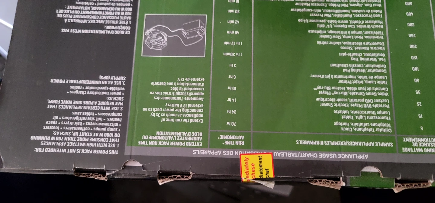 Motomaster Eliminator PowerBox Jump Starter - photo 3