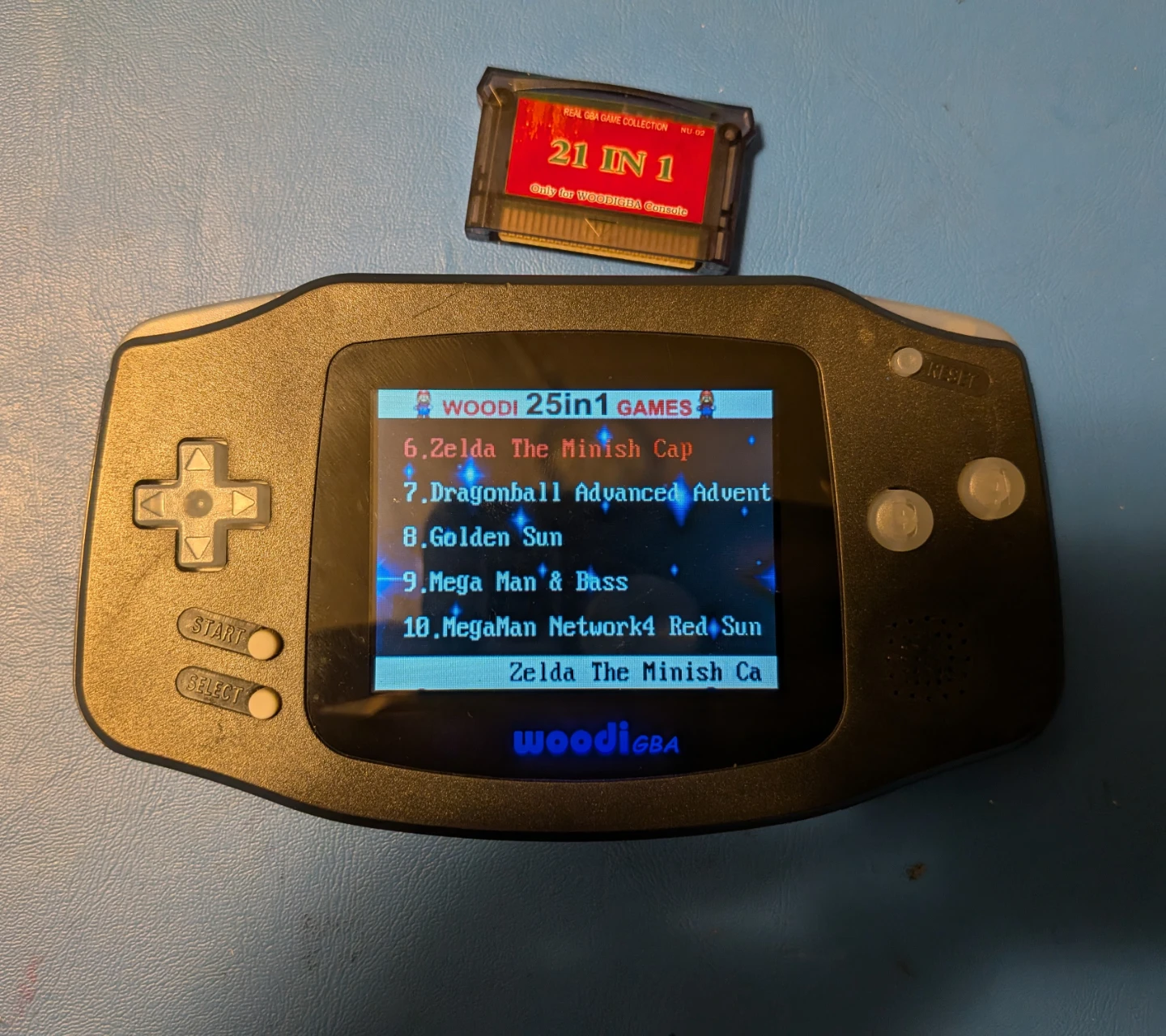 GBA multi game console