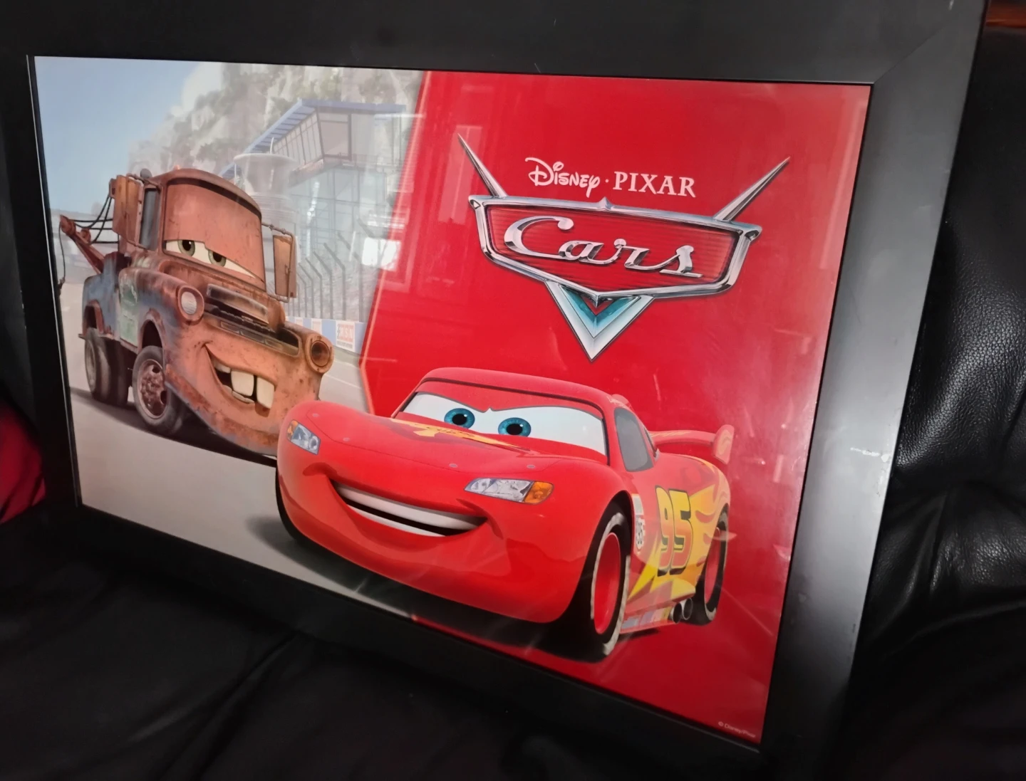 Disney Pixar Cars Picture and Cars Metal Sign