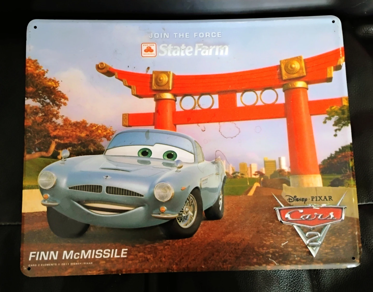Disney Pixar Cars Picture and Cars Metal Sign - photo 2