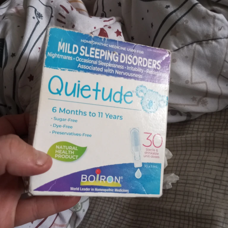 Boiron Quietude Homeopathic Medicine for Mild Sleeping Disorders