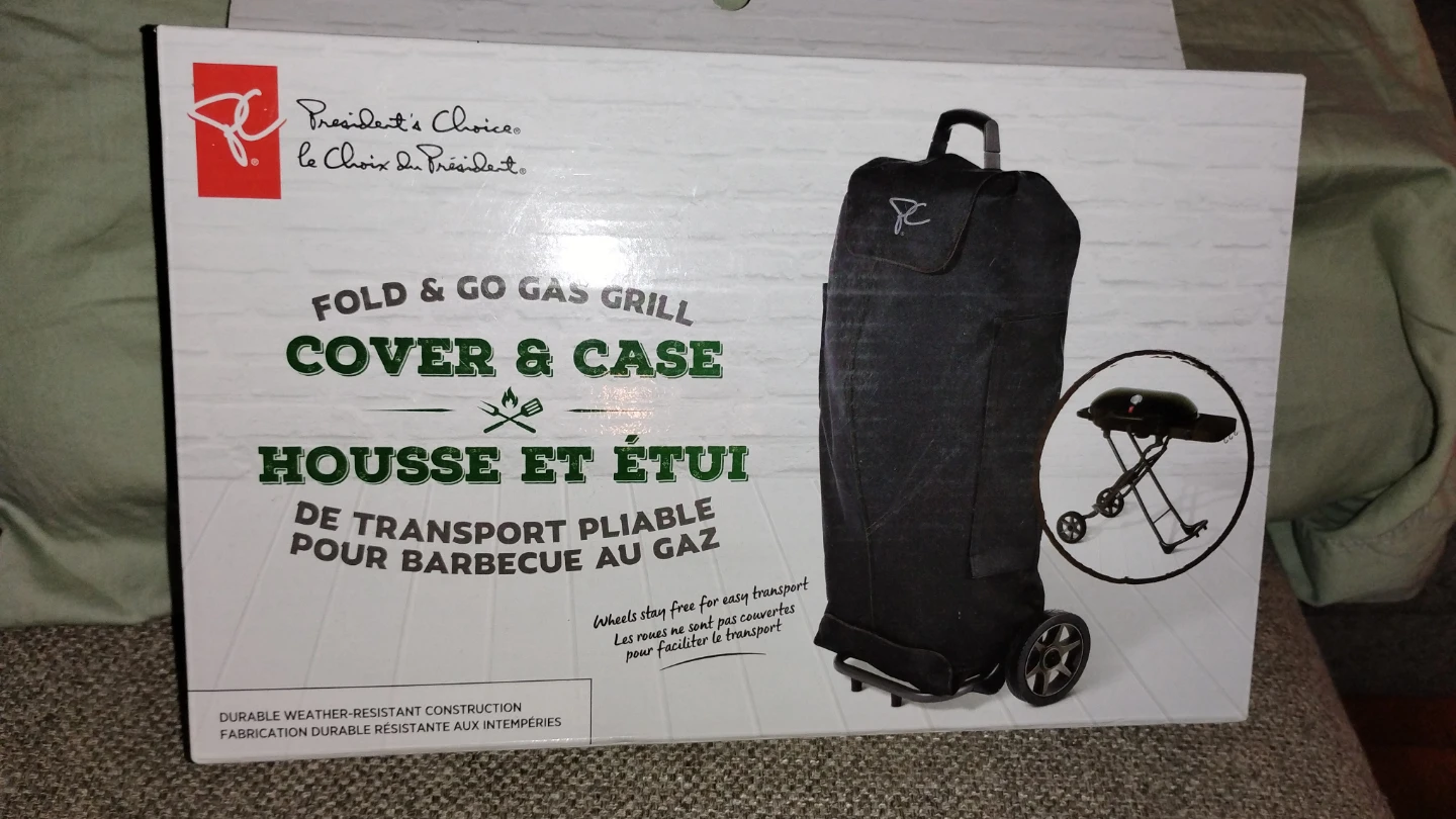 President's Choice Fold & Go Gas Grill Cover NEW barbecue BBQ PC - photo 3