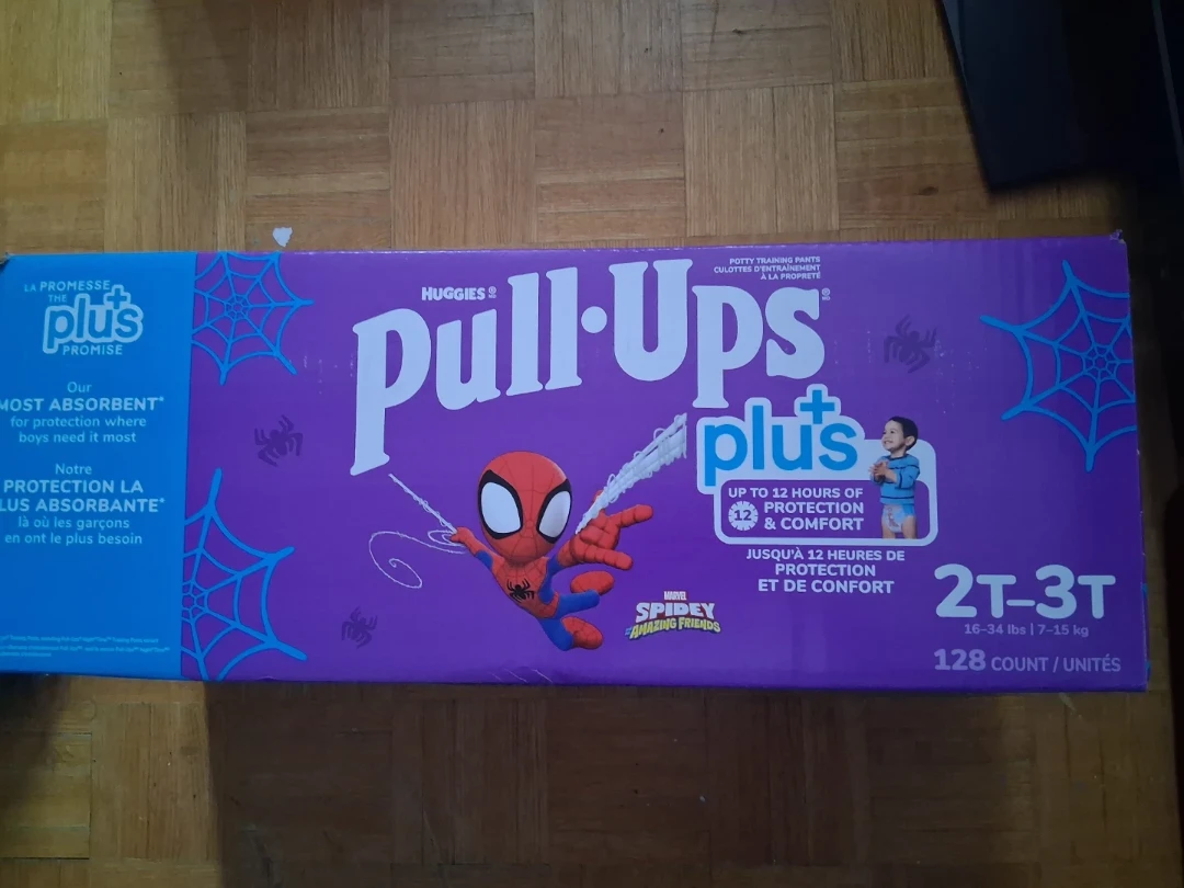 Huggies Pull-Ups Plus Training Pants 2T-3T