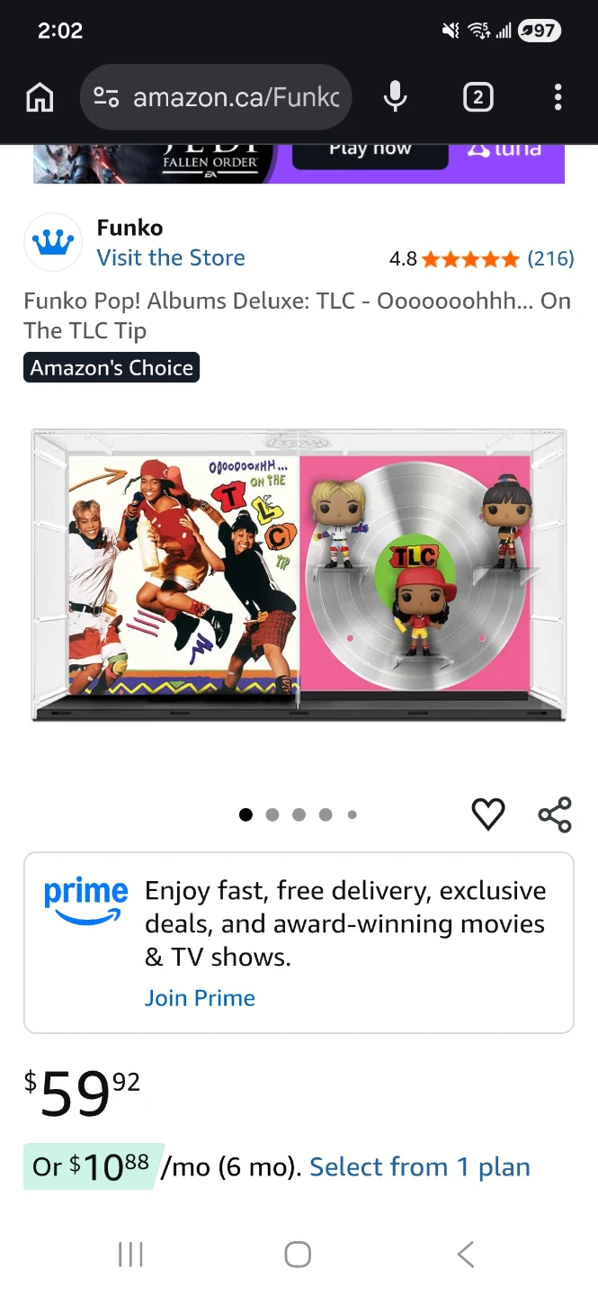 Funko Pop! Albums Deluxe: TLC - Ooooooooh... On the TLC Tip