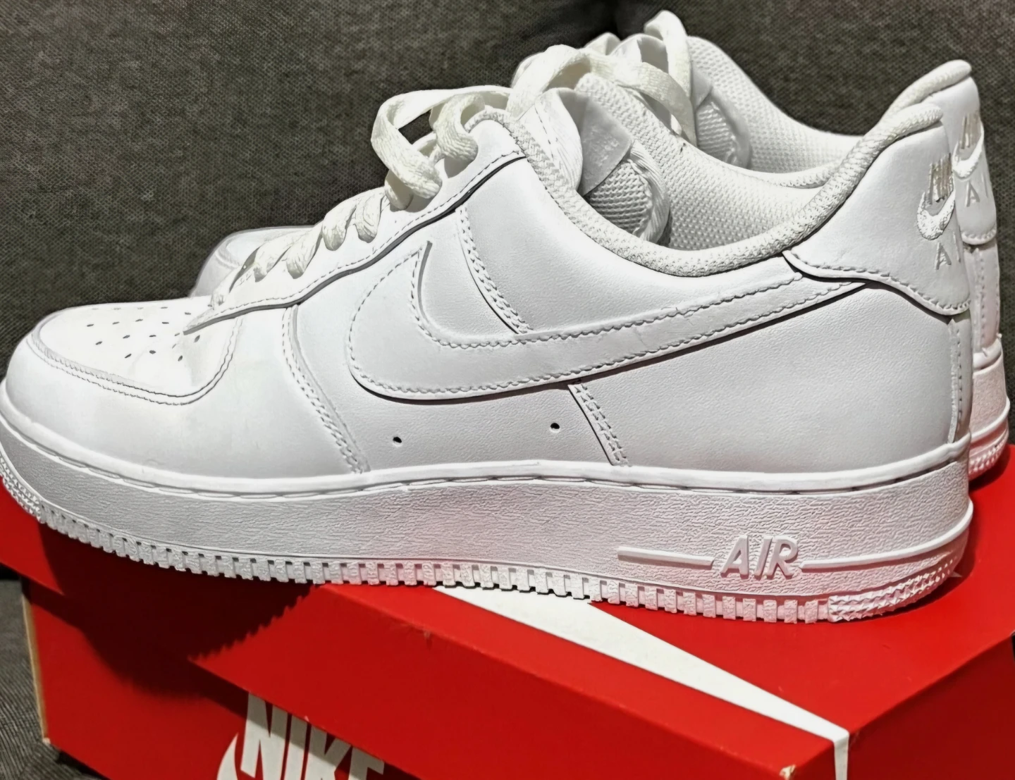 Nike Air Force 1 Men's Sneakers - White - photo 2