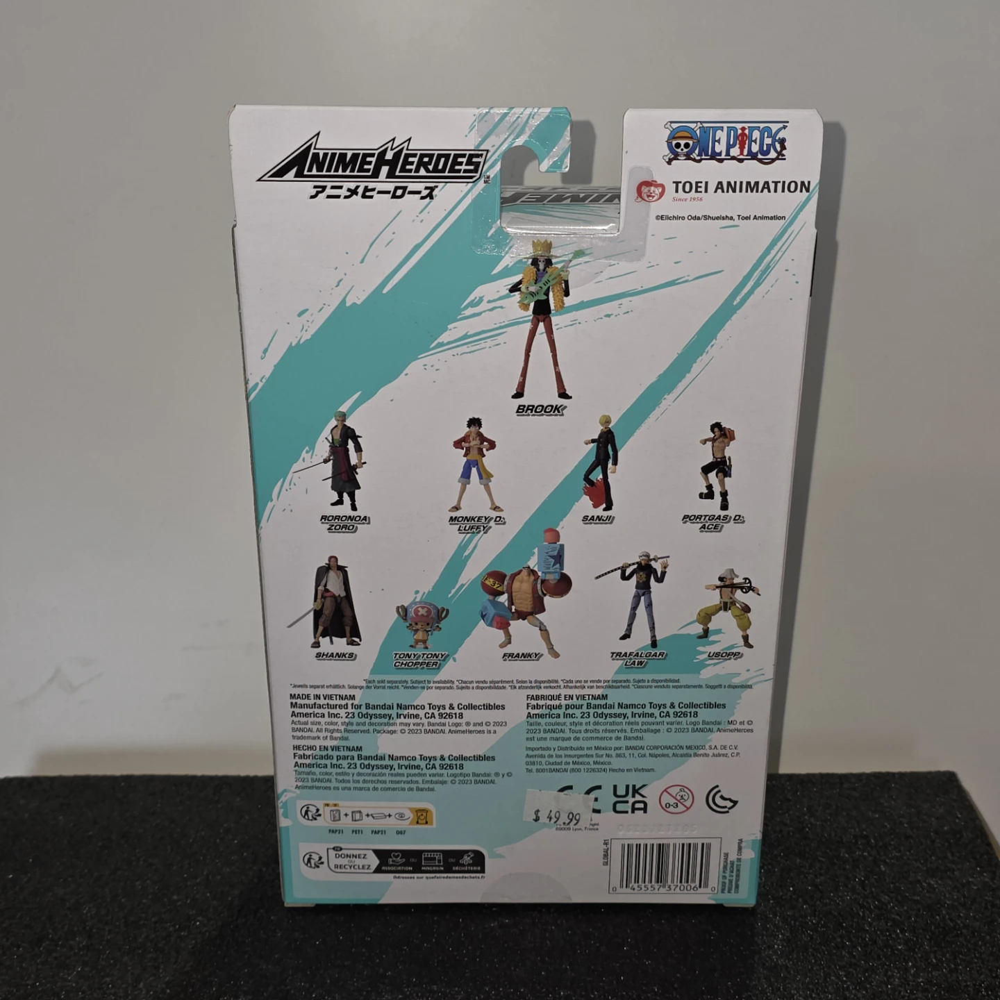 Anime Heroes One Piece Brook Action Figure - photo 4
