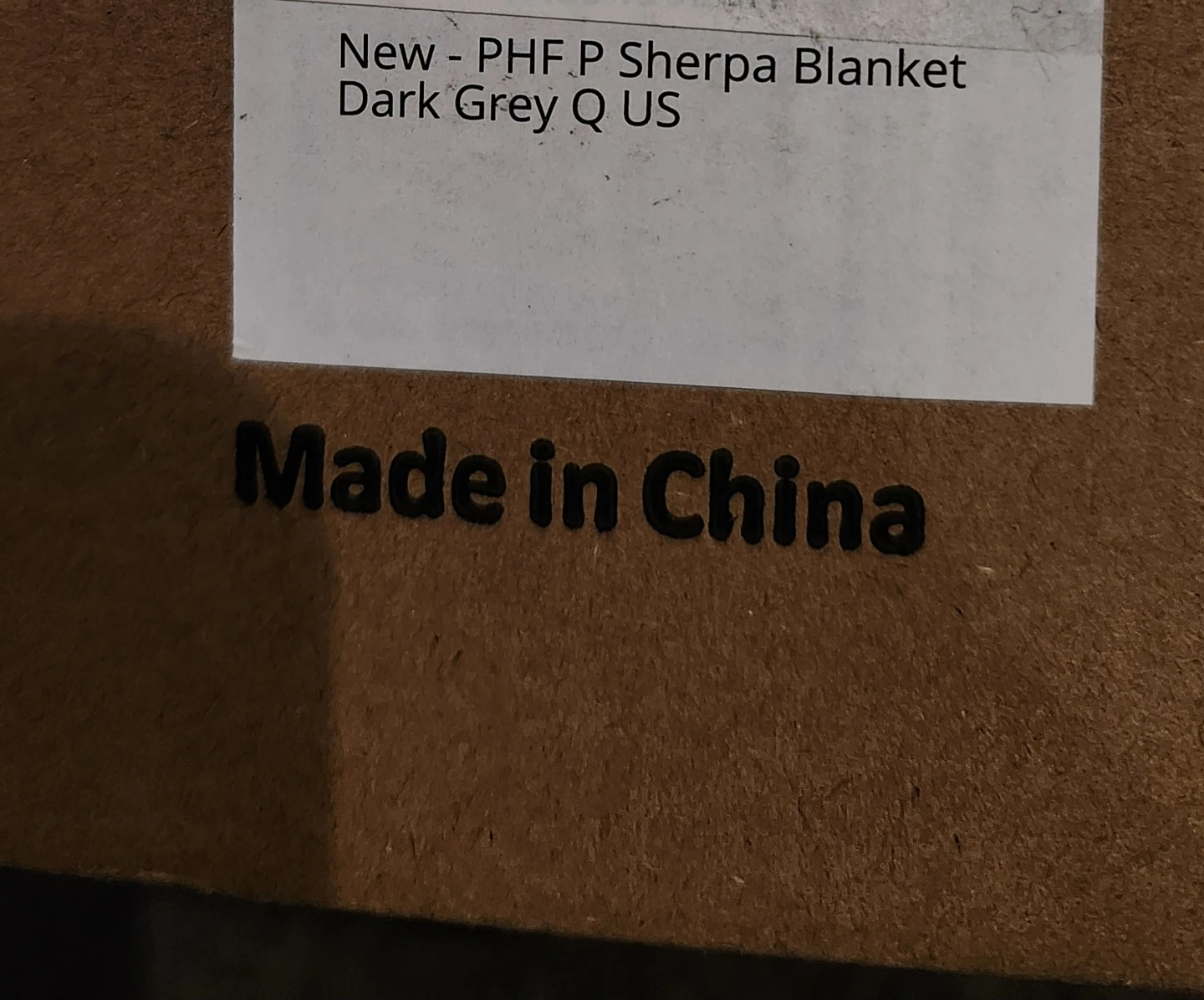 Pacific Home Fashion Sherpa Blanket - Dark Grey Queen - photo 4