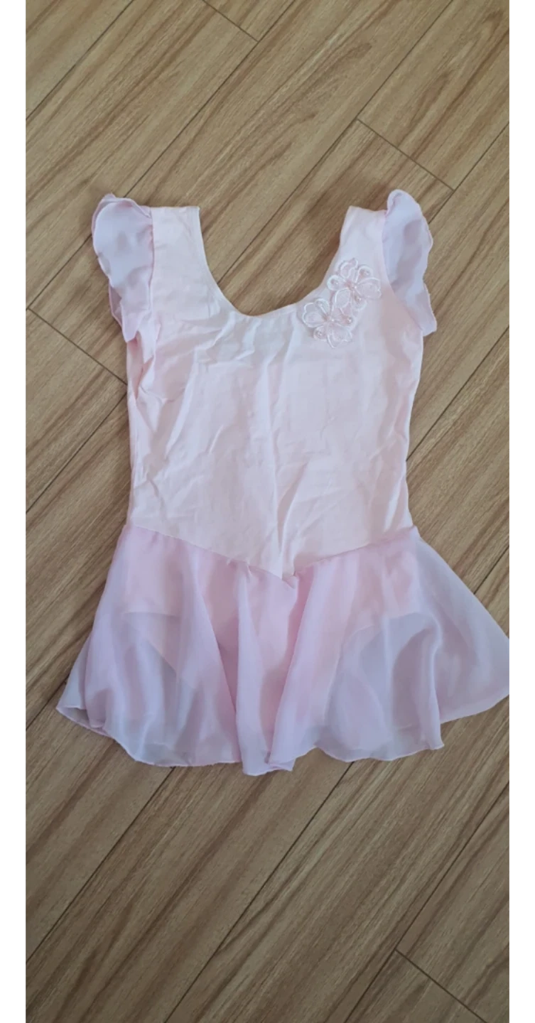 Pink Ballet Slippers and Leotard Set