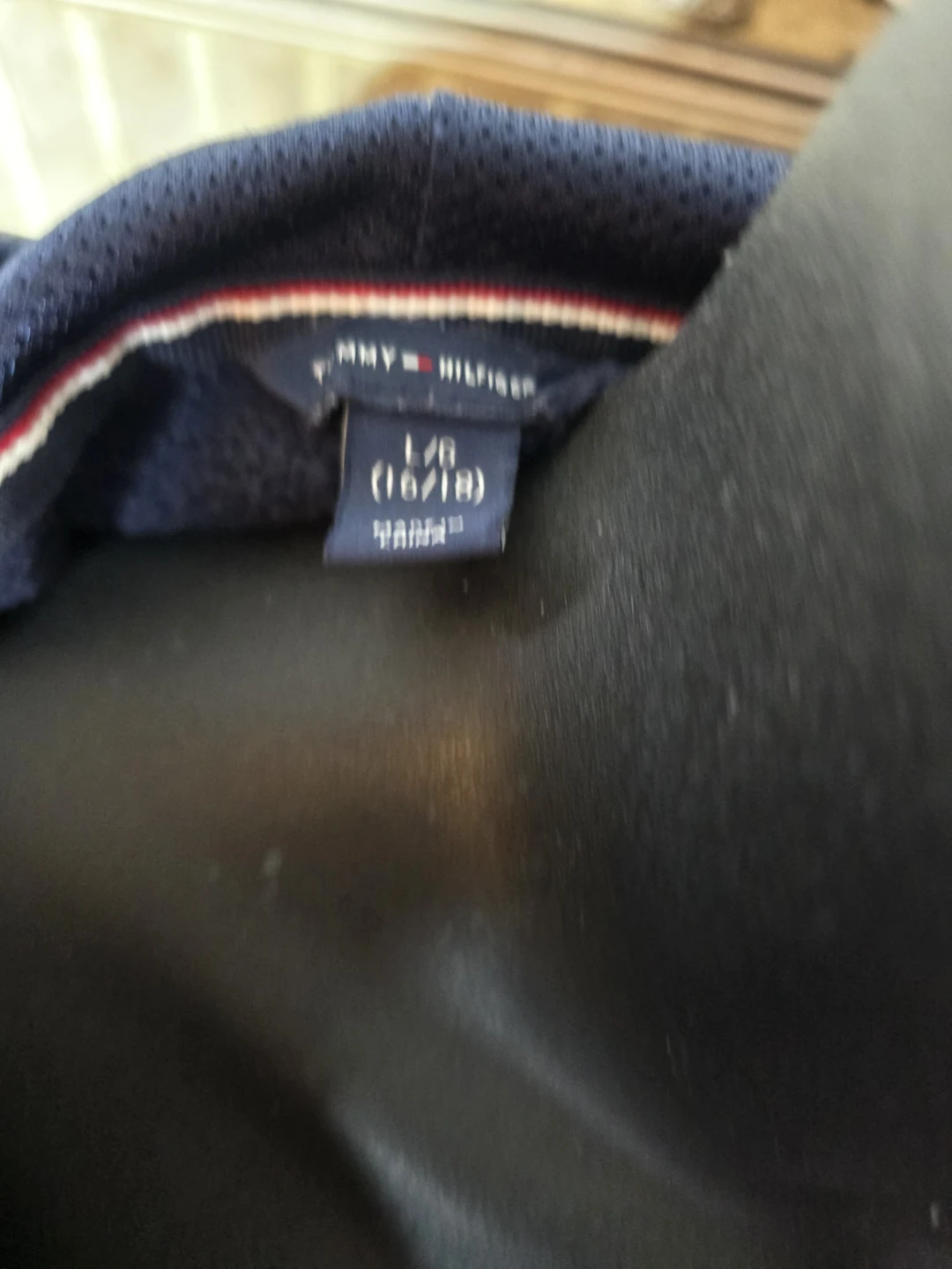 Tommy Hilfiger Navy Zip-Up Hoodie - Youth L/G (16/18) - photo 3