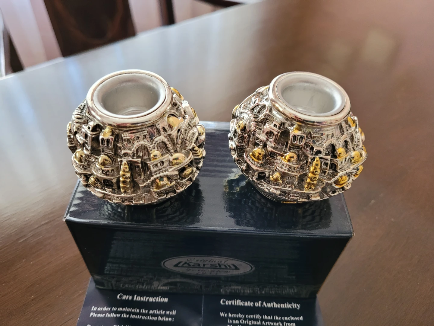 Karshi Jerusalem Candlestick Holders - photo 3