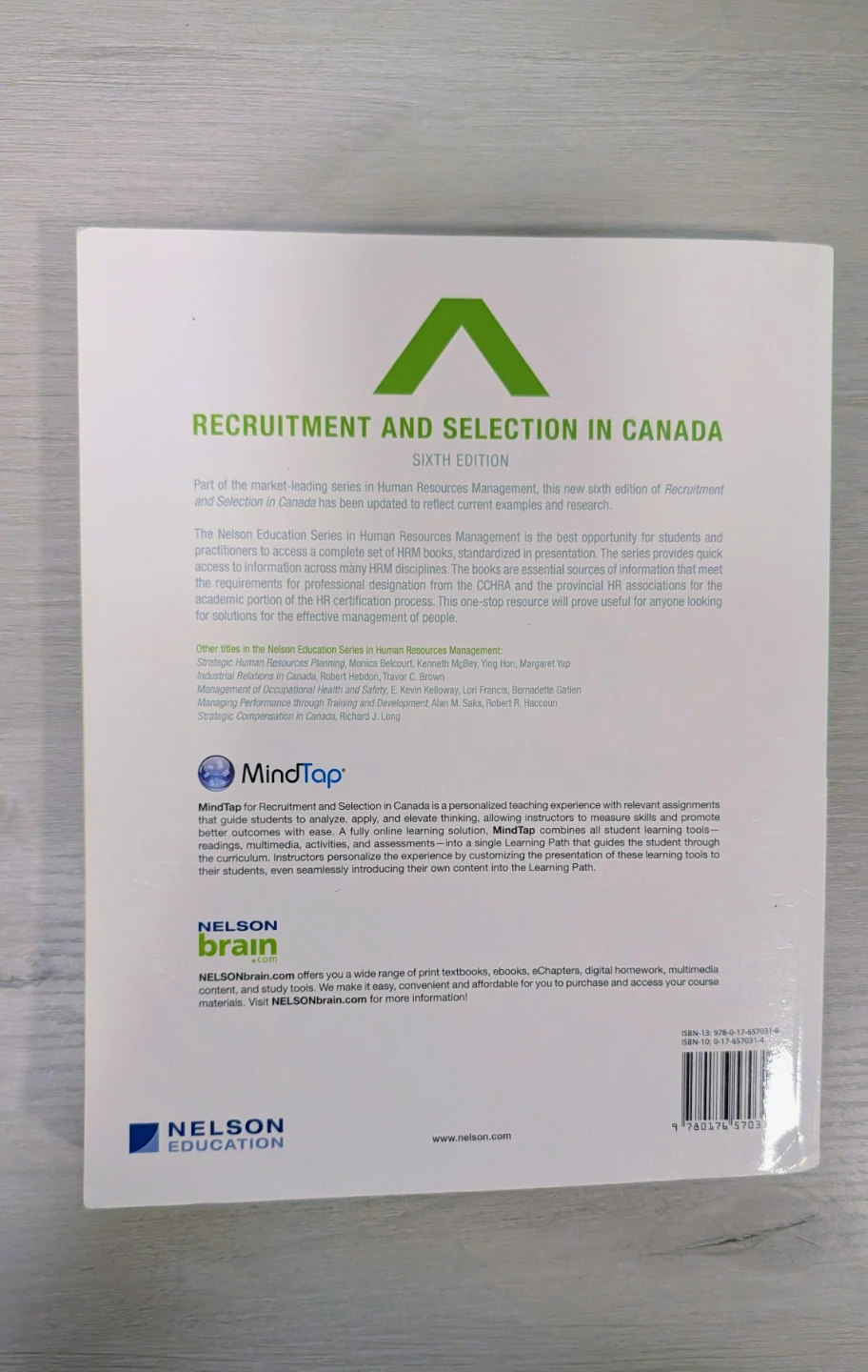 Recruitment and Selection in Canada, Sixth Edition Textbook - photo 2