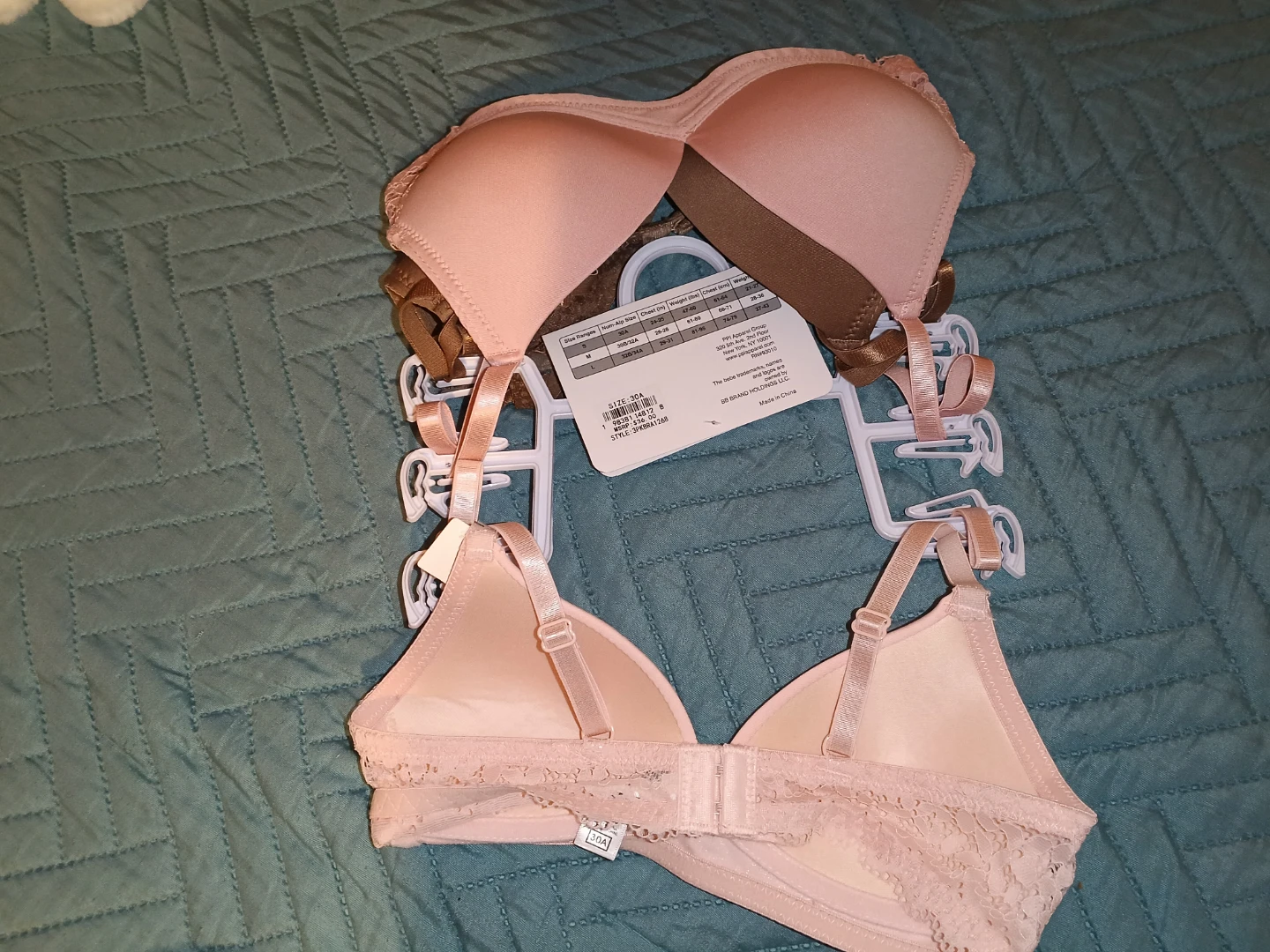 5 Pack Padded Bras Size 30A - photo 3