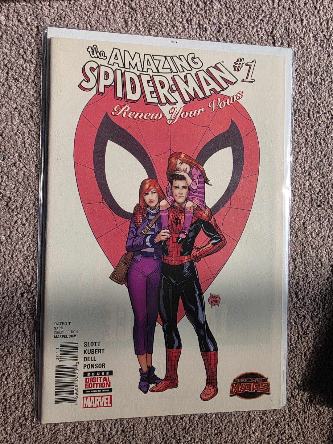 The Amazing Spider-Man #1 Renew Your Vows Comic variant