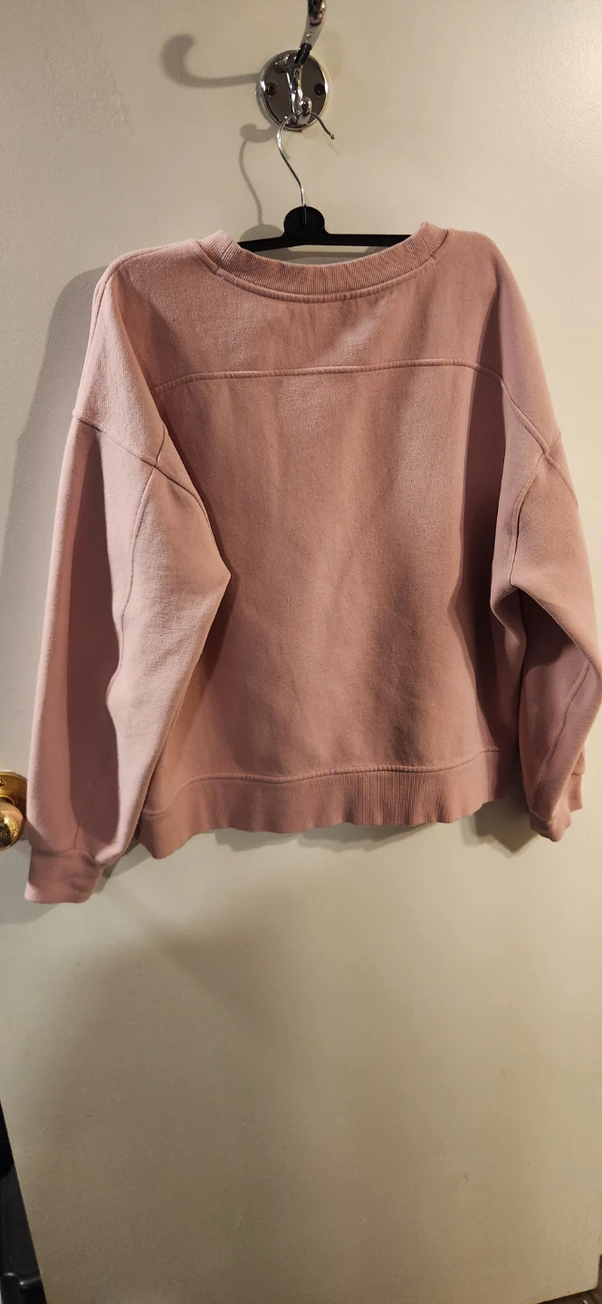 Lululemon Pink Athlethic Club Crewneck Sweatshirt - photo 2