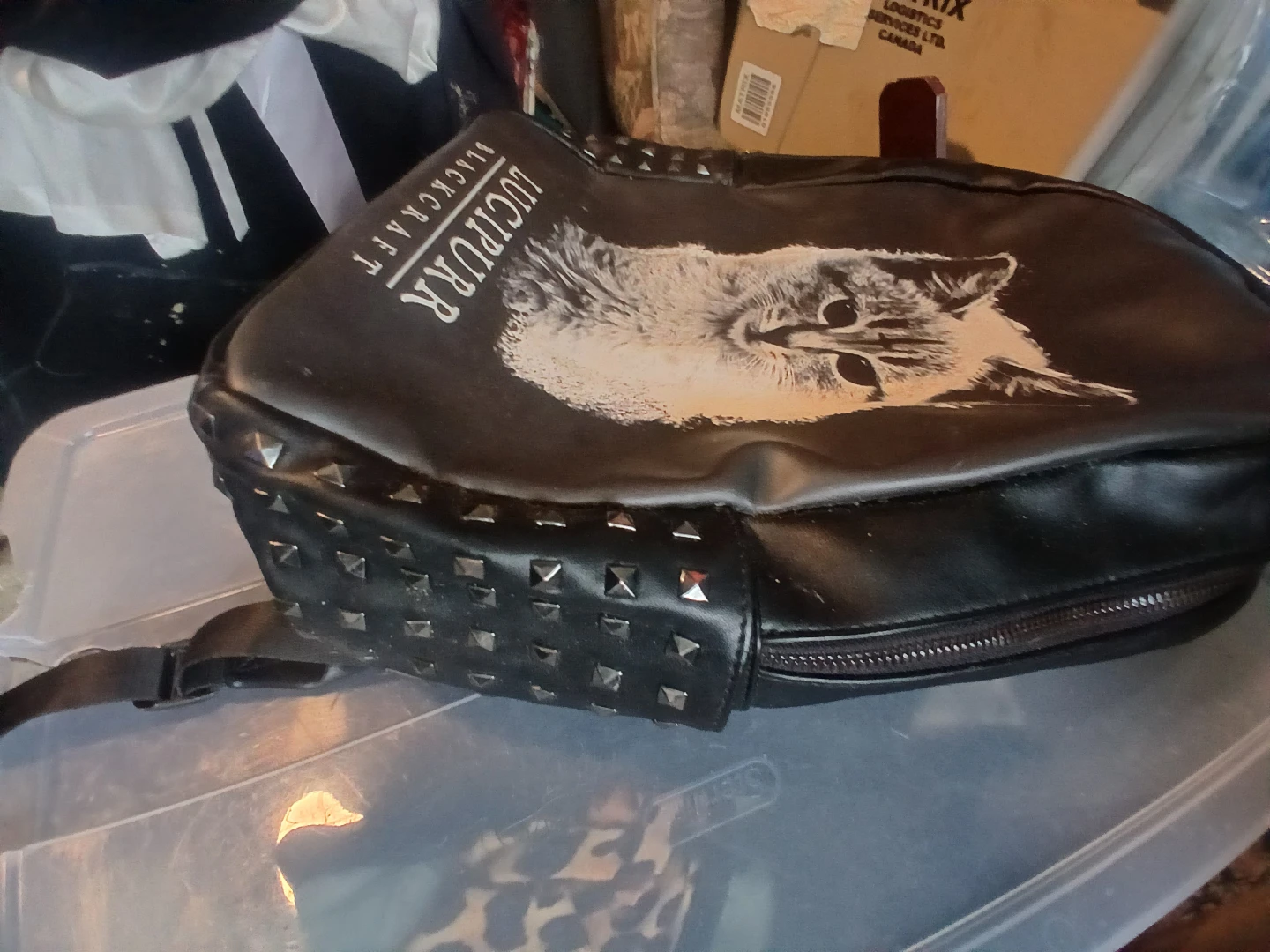Blackcraft Cult "Lucipurr" Cat Backpack