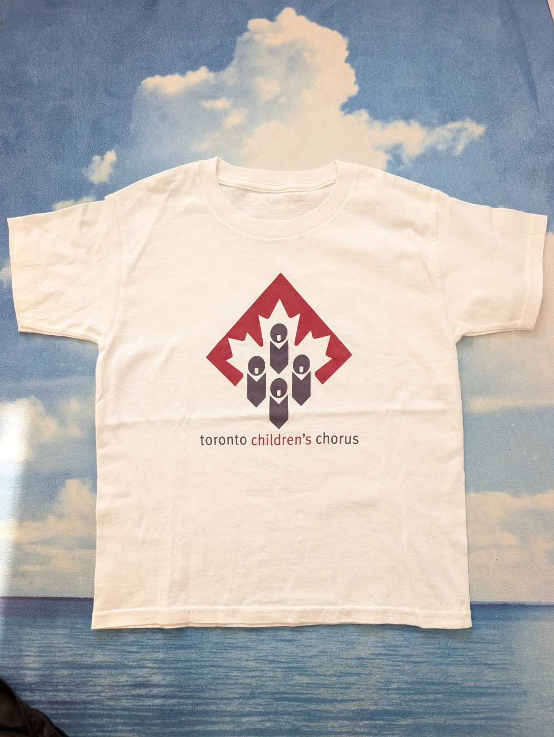 Toronto Children's Chorus White T-Shirt 6-8Y