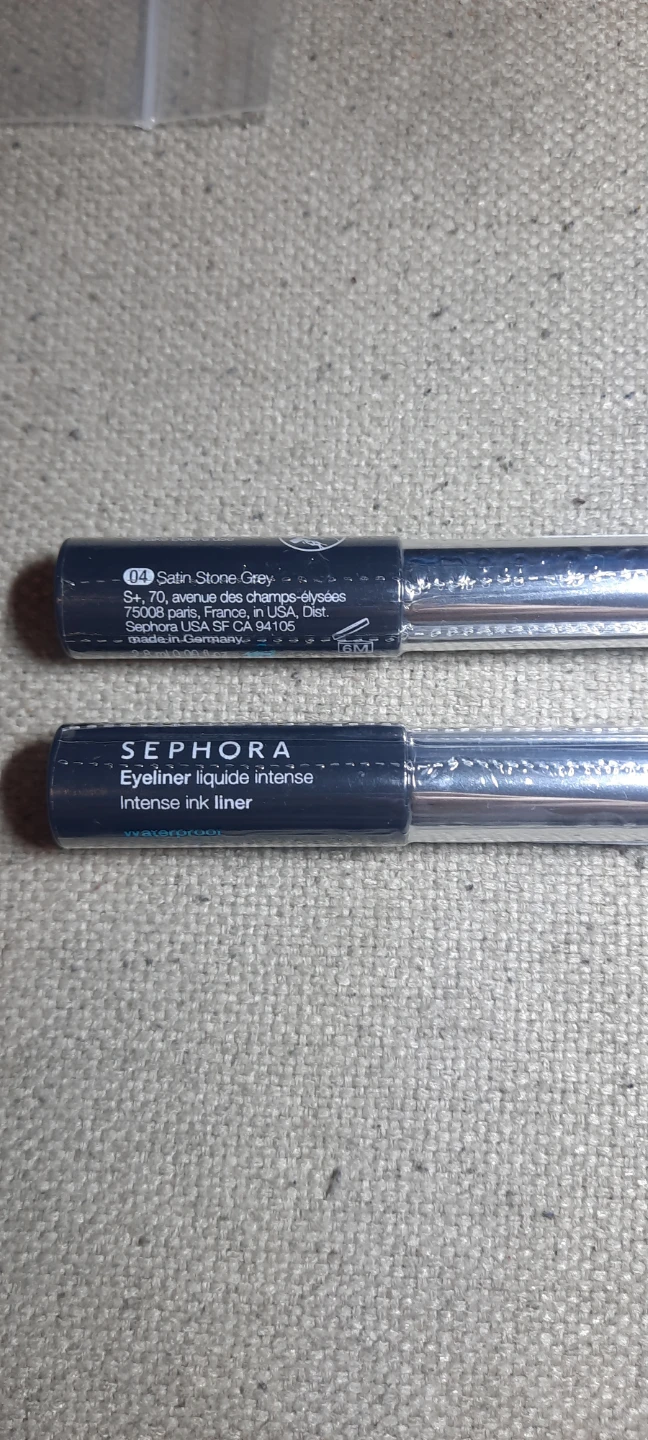New x6 Sephora Intense Ink Liquid Eyeliner - Satin Stone Grey 🌱 - photo 2