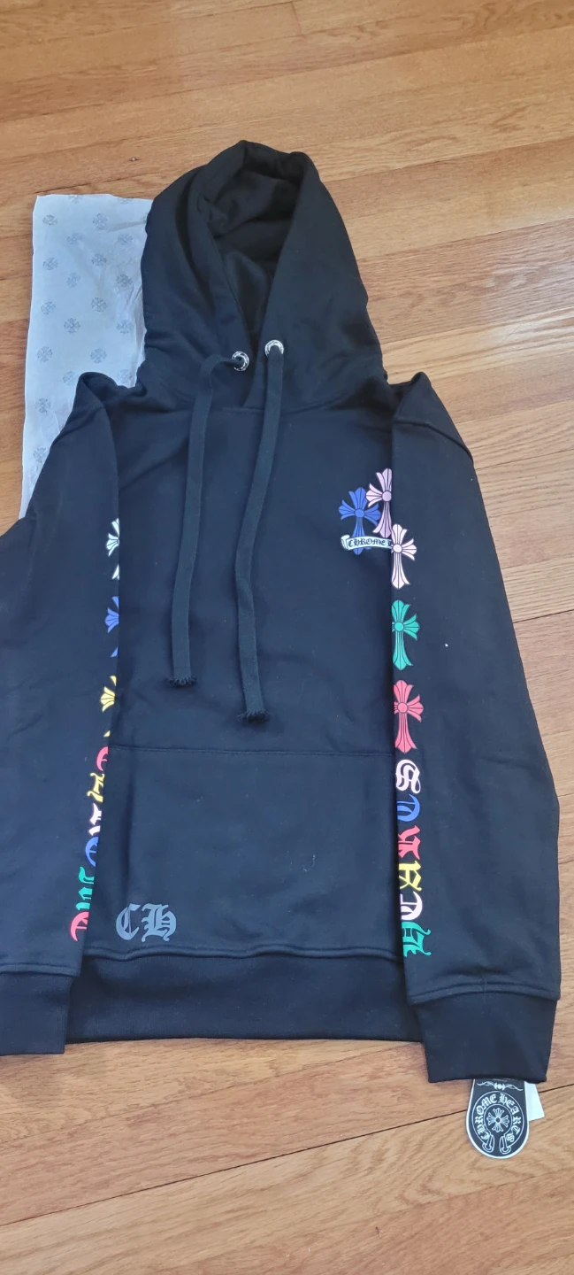Chrome Hearts Black Hoodie - Size M