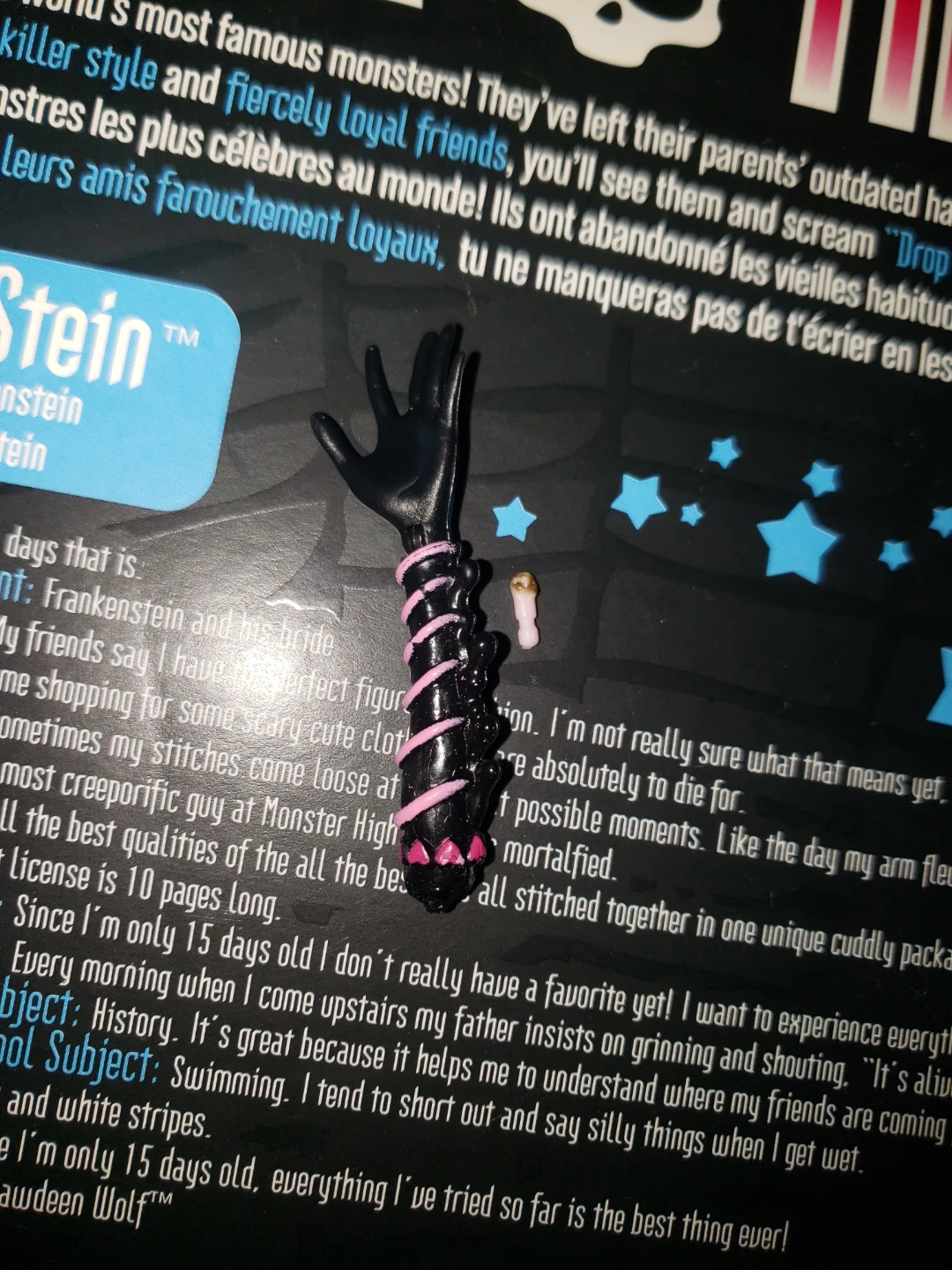 Monster high accessories trade