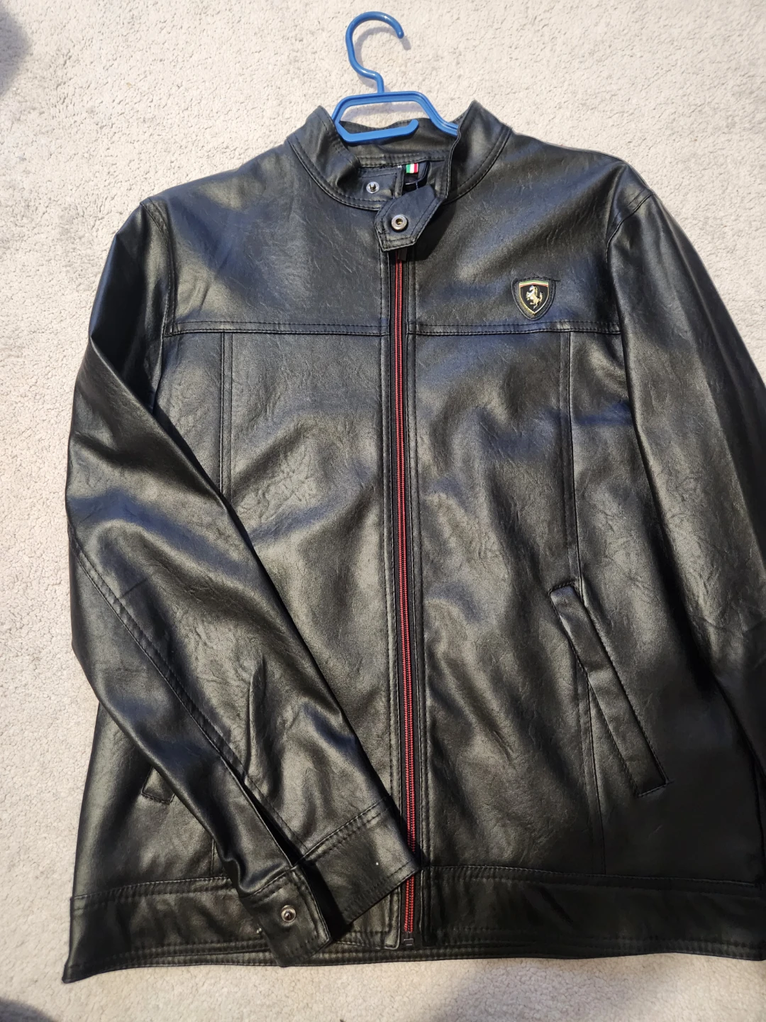 Ferrari Emporio & Co. Blue Suede & Black Leather - photo 5