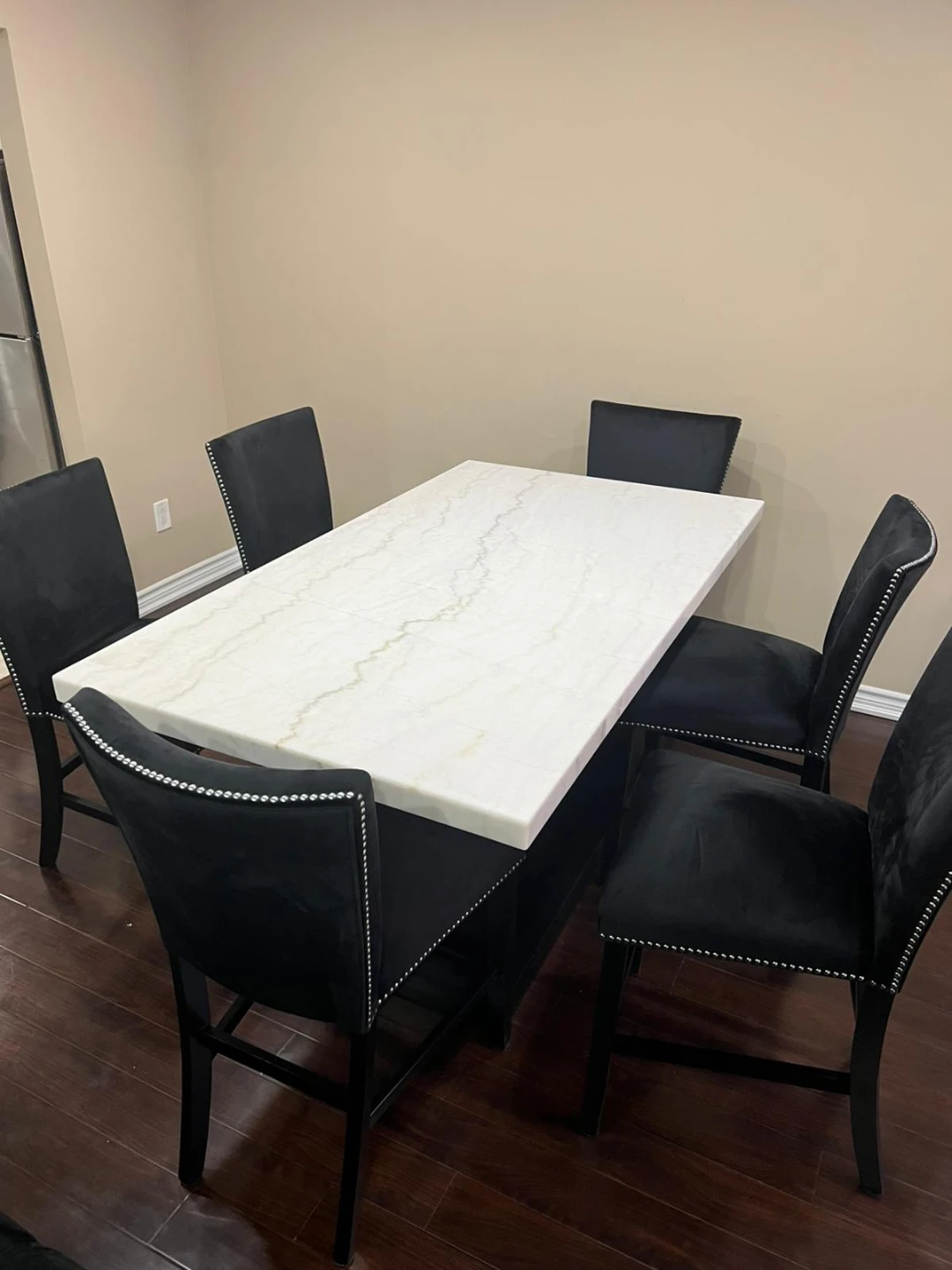 Marble Top Counter Height Dining Table - photo 2