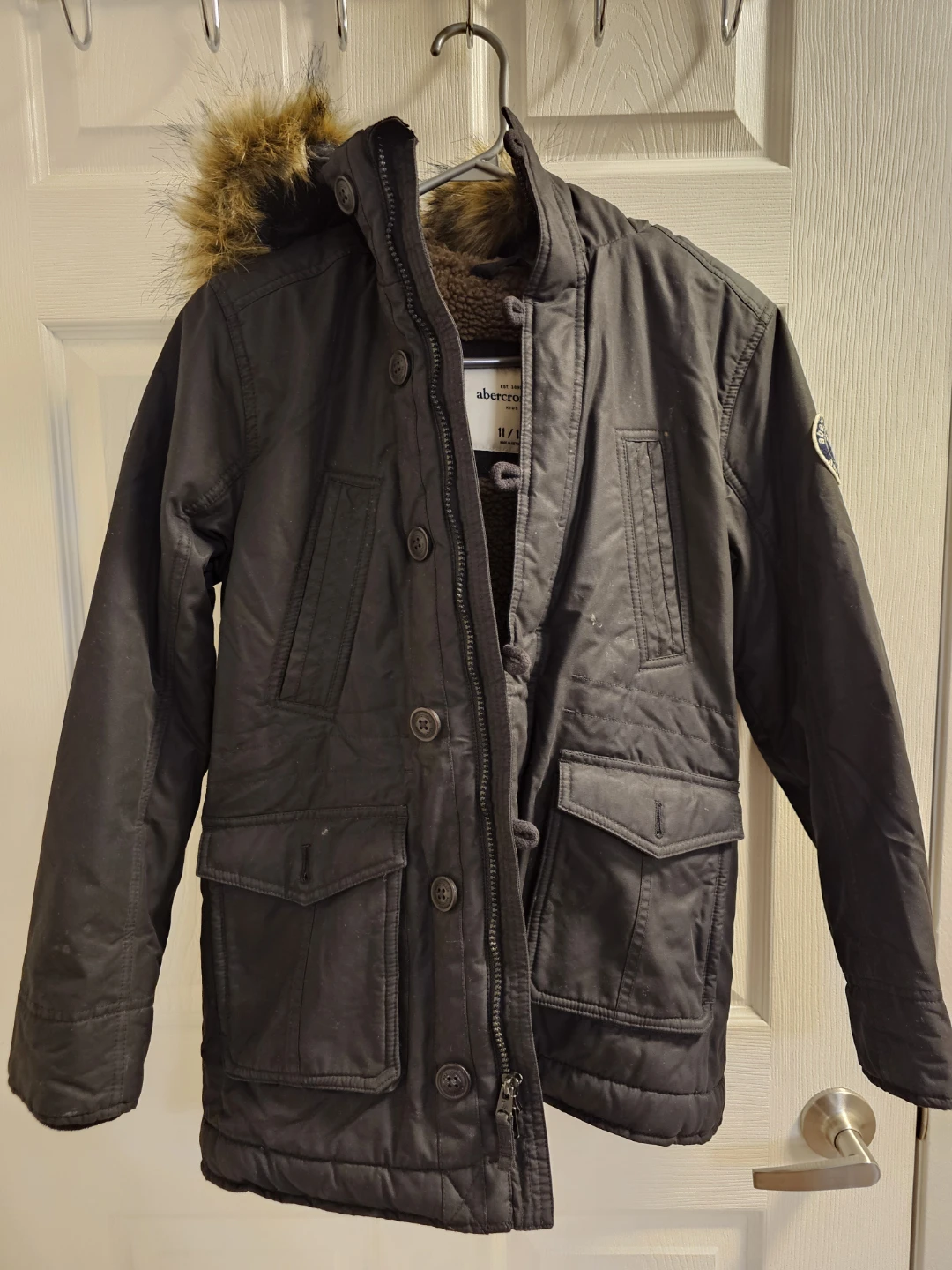 Abercrombie Kids Parka Jacket - Size 11/12
