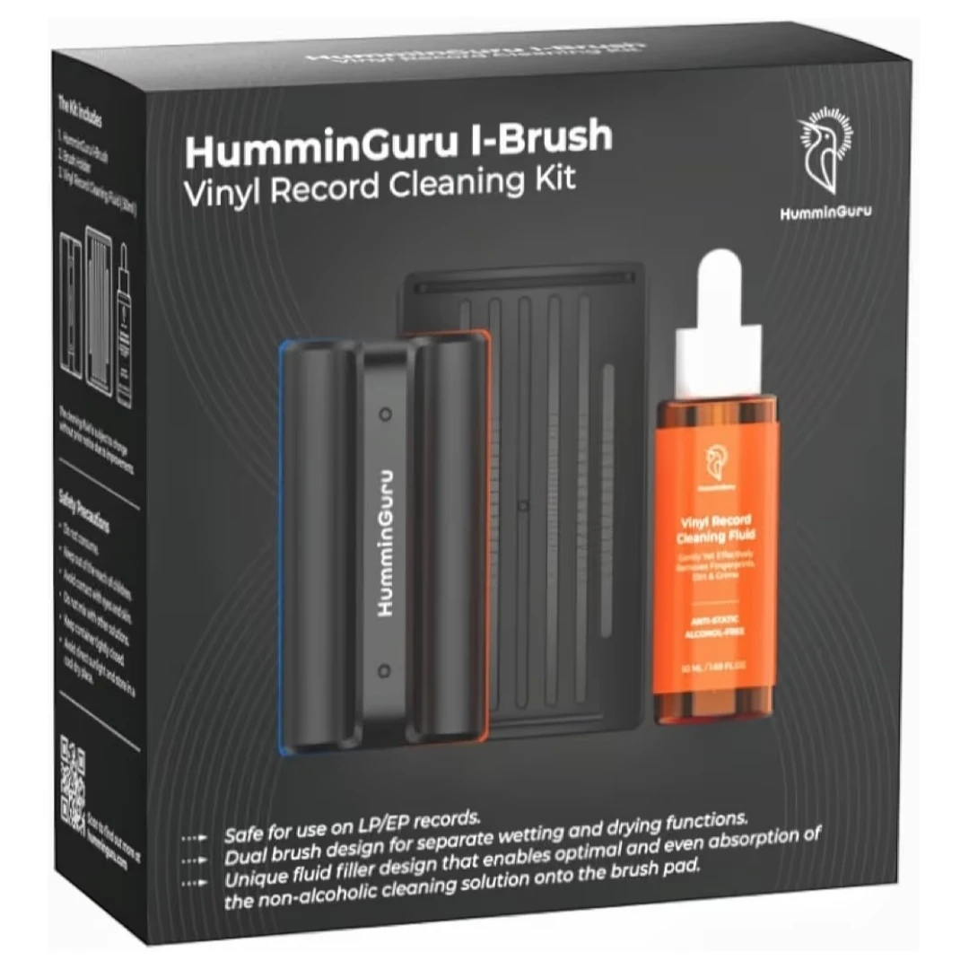 HumminGuru | Vinyl Record Cleaning Kit Anti-Static Alcohol Free