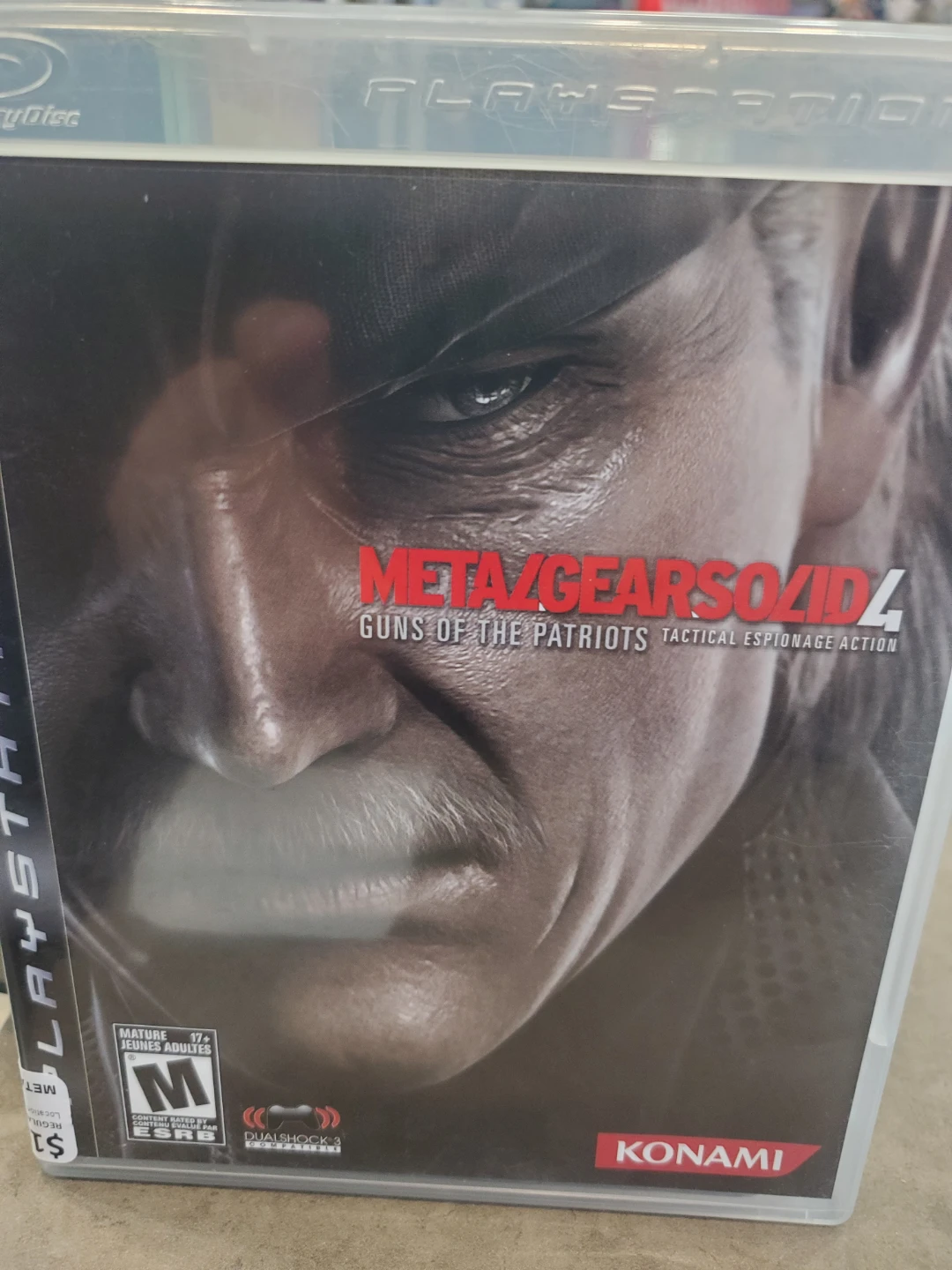 Metal Gear Solid 4: Guns of the Patriots PS3 Game
