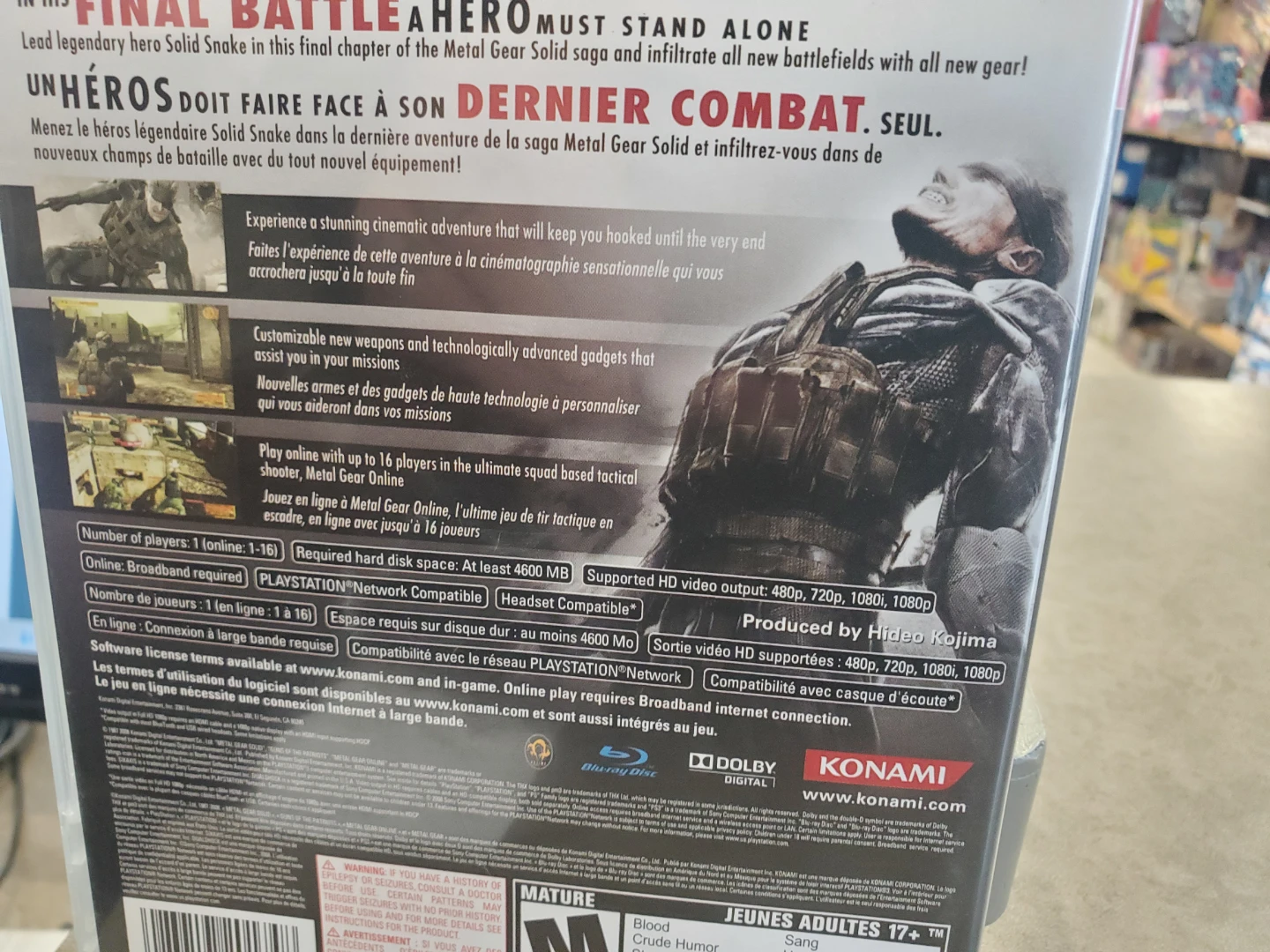 Metal Gear Solid 4: Guns of the Patriots PS3 Game - photo 2