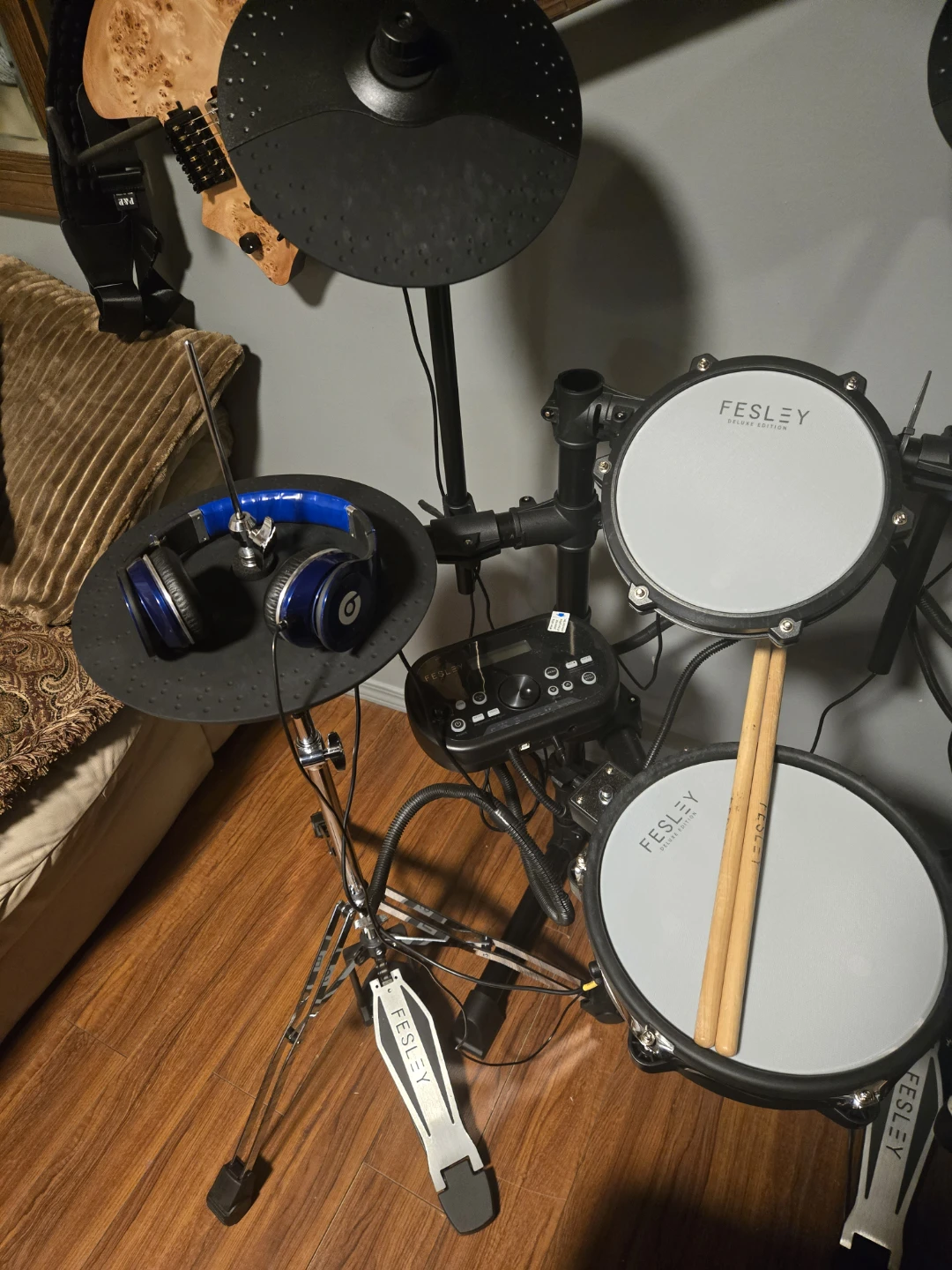 Fesley Electronic Drum Kit with Accessories - photo 2