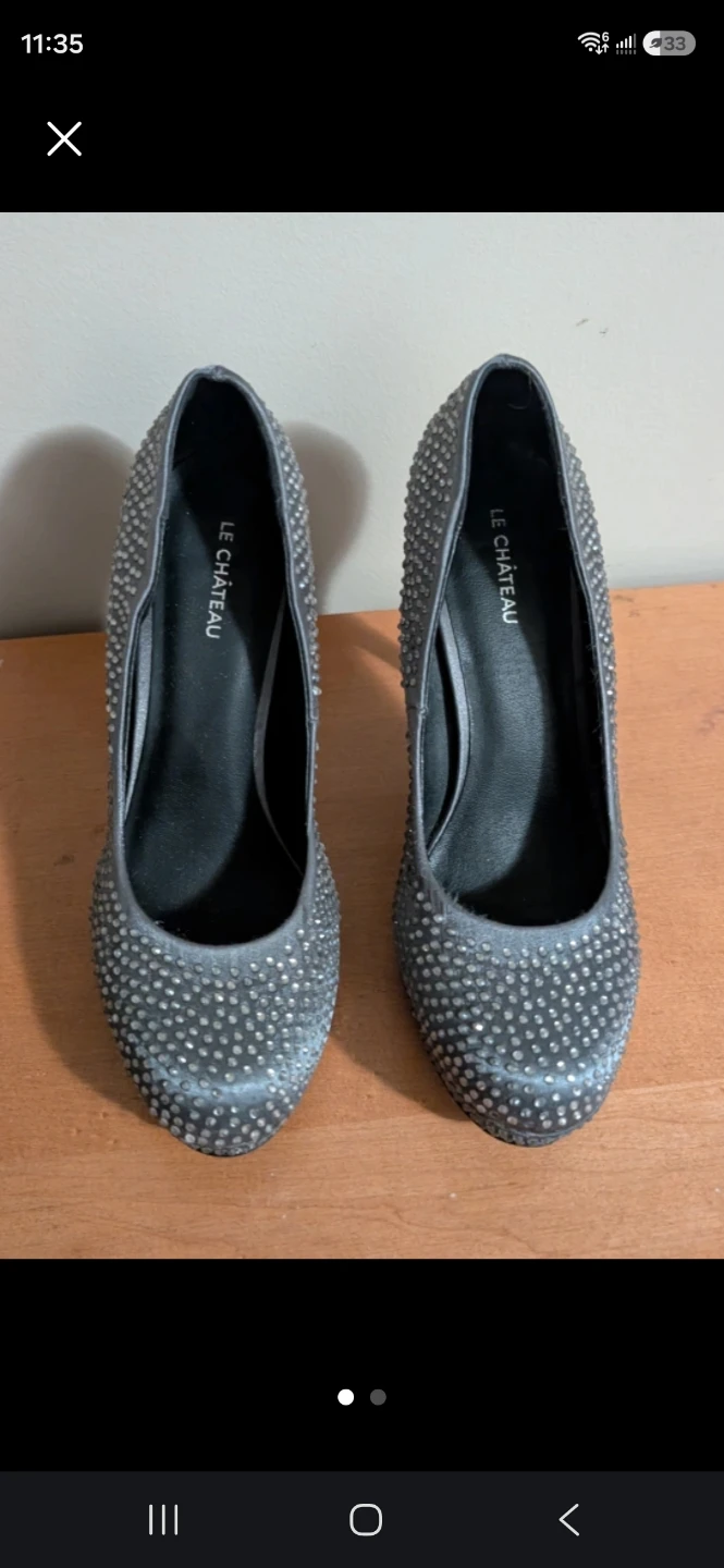Le Château Embellished Heels