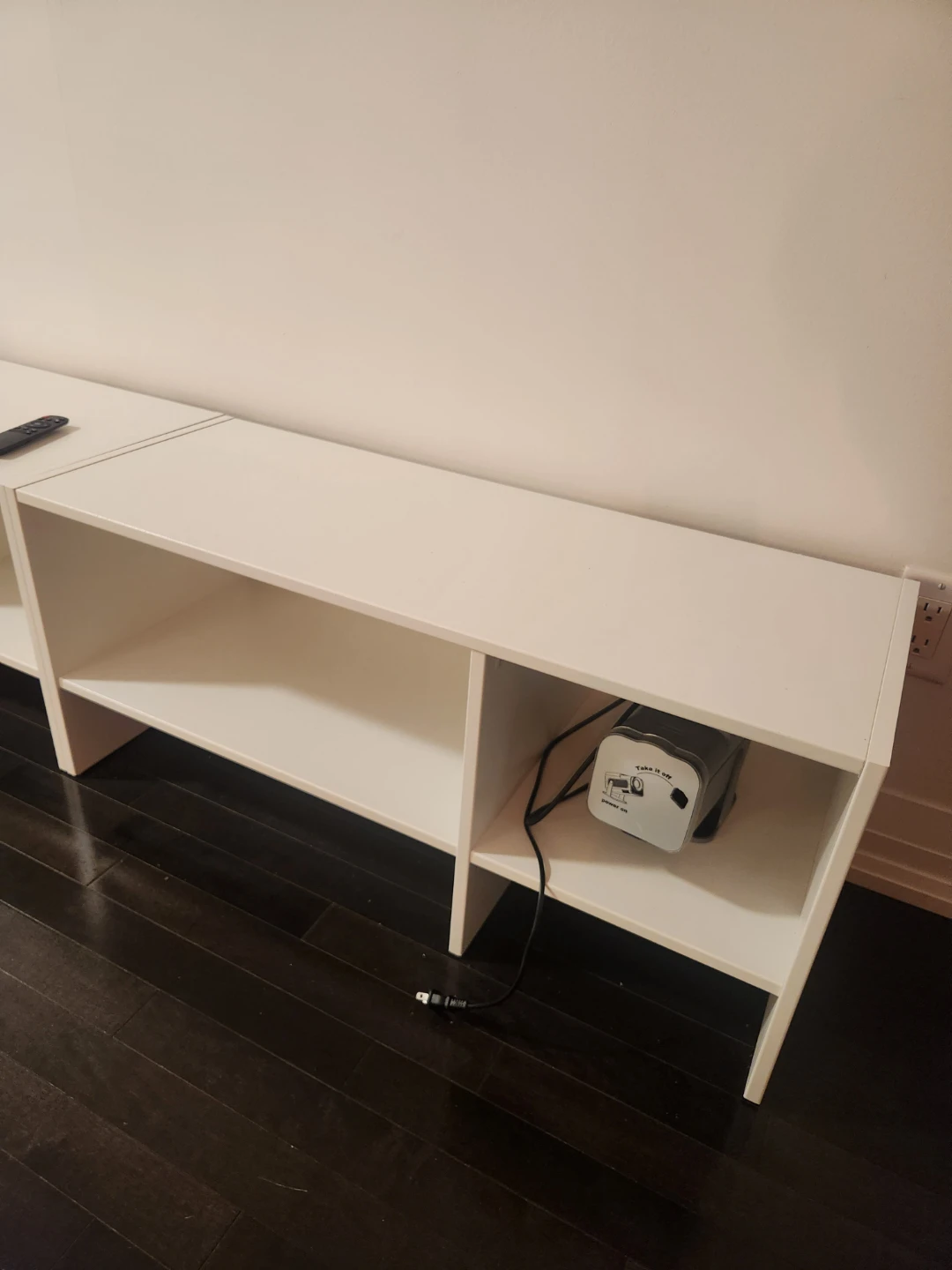 IKEA BAGGEBO TV Bench White 90x35x40 cm
