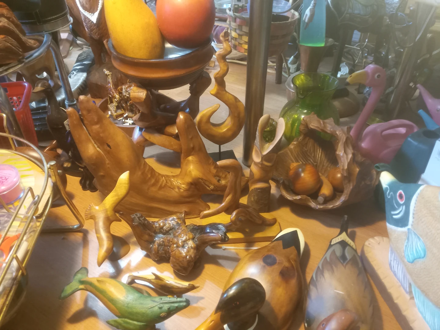 Assorted Wooden Carvings