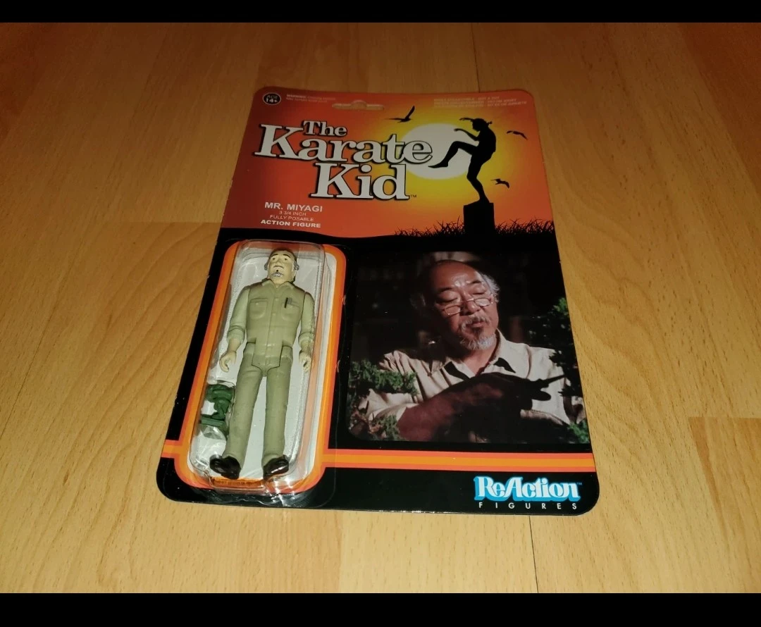 2015 The Karate Kid Mr. Miyagi Funko ReAction Figure 3.75"