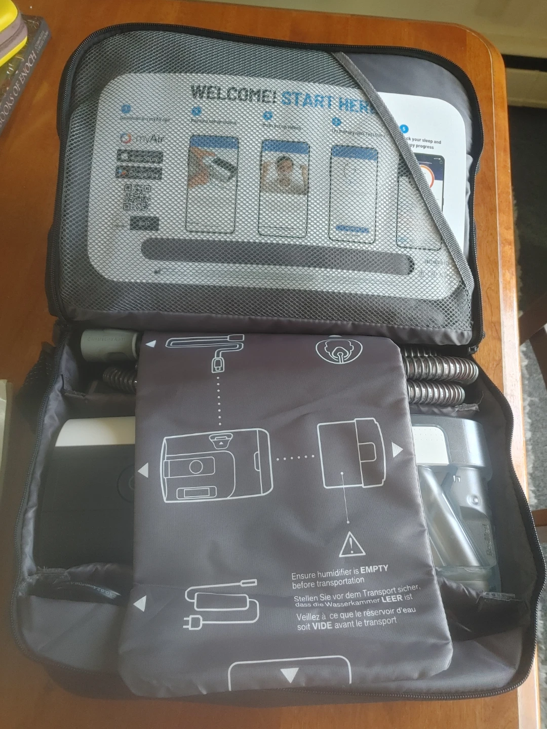 AIRSENSE 11 AirMini CPAP Machine with Mask and Travel Bag - photo 4