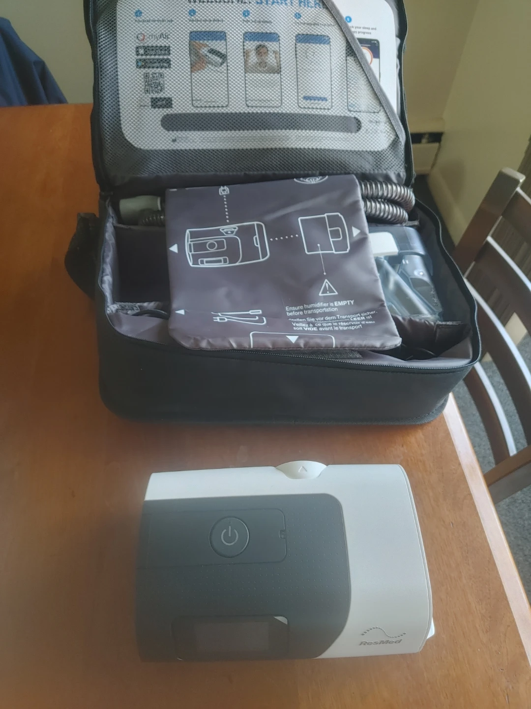 AIRSENSE 11 AirMini CPAP Machine with Mask and Travel Bag - photo 5