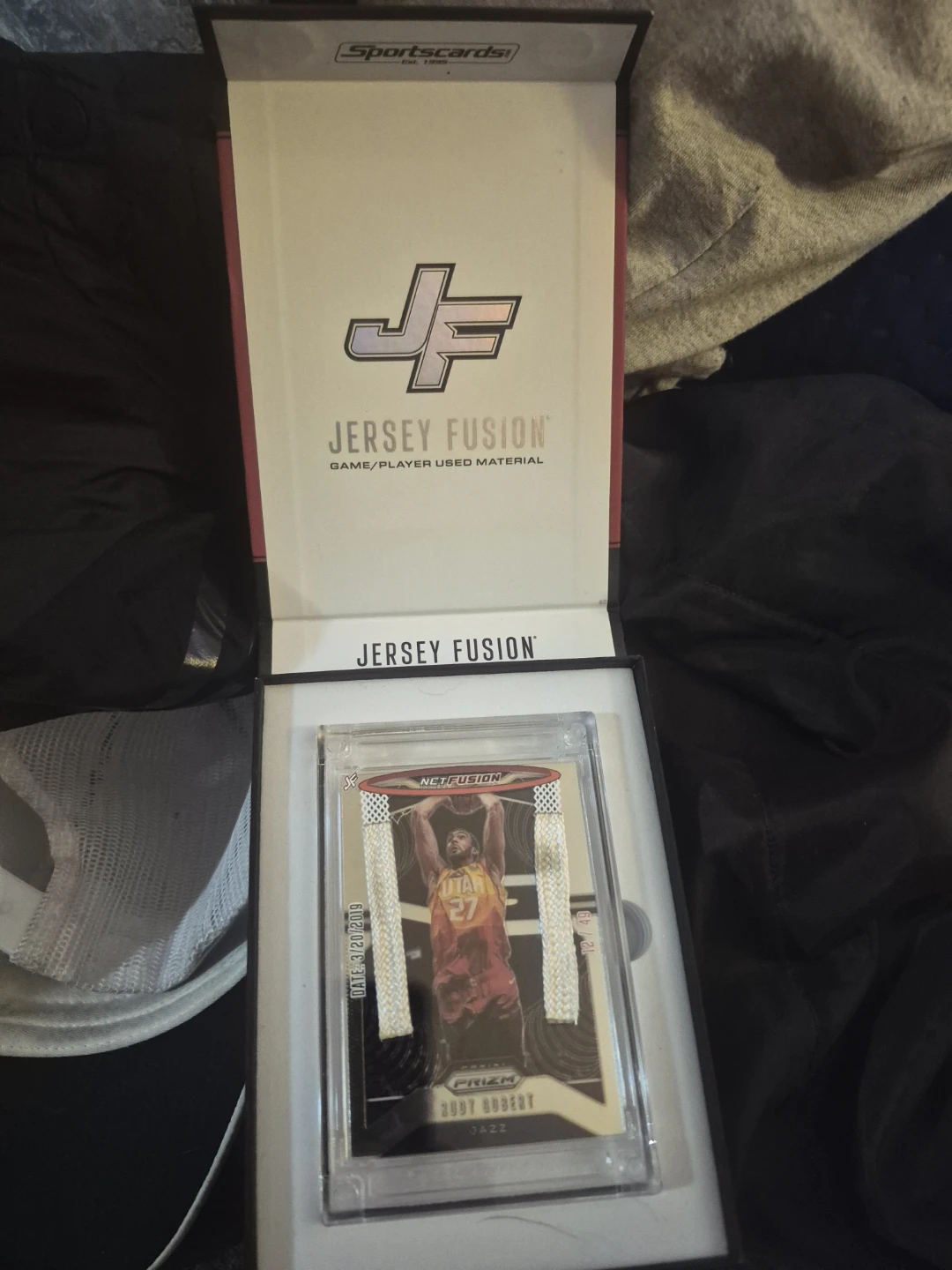 Jersey Fusion Rudy Gobert Trading Card - photo 5