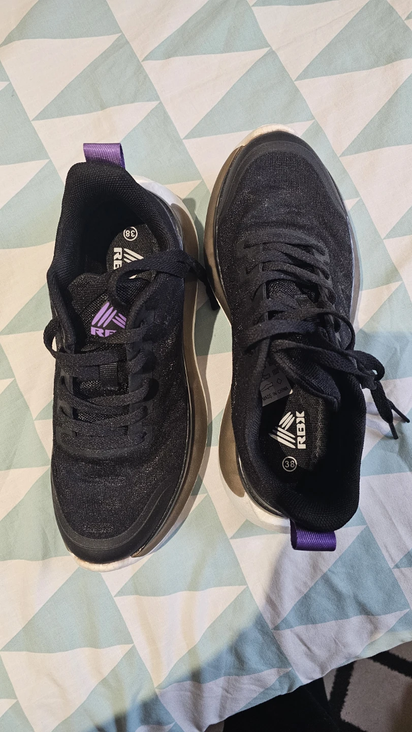 RBX Women's Black Sneakers Size 38