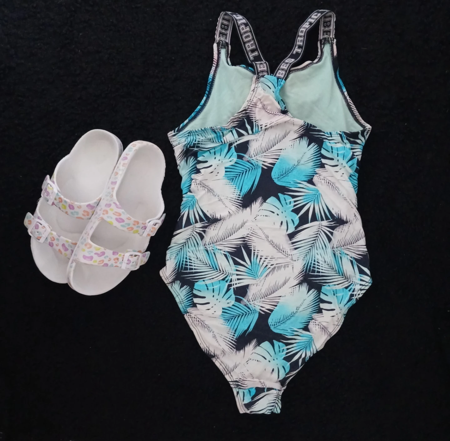 Girls Swimsuit and Sandals - photo 2