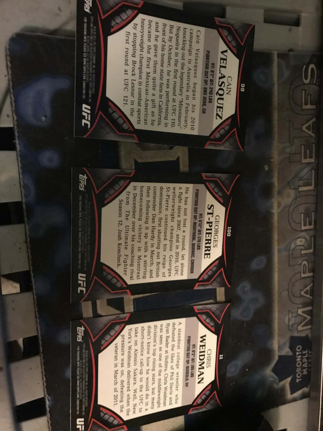 Topps UFC Trading Cards - Various Fighters - photo 5