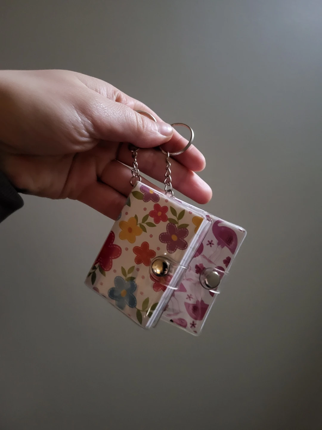 Set of 2 Mini Notebook Keychains