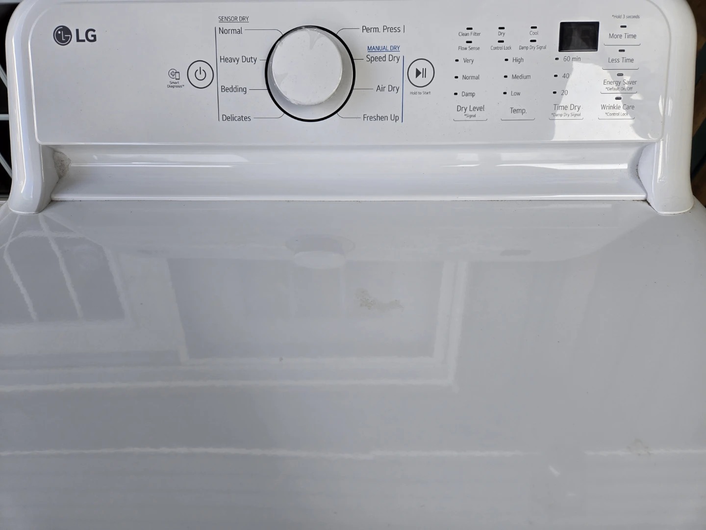 LG dryer