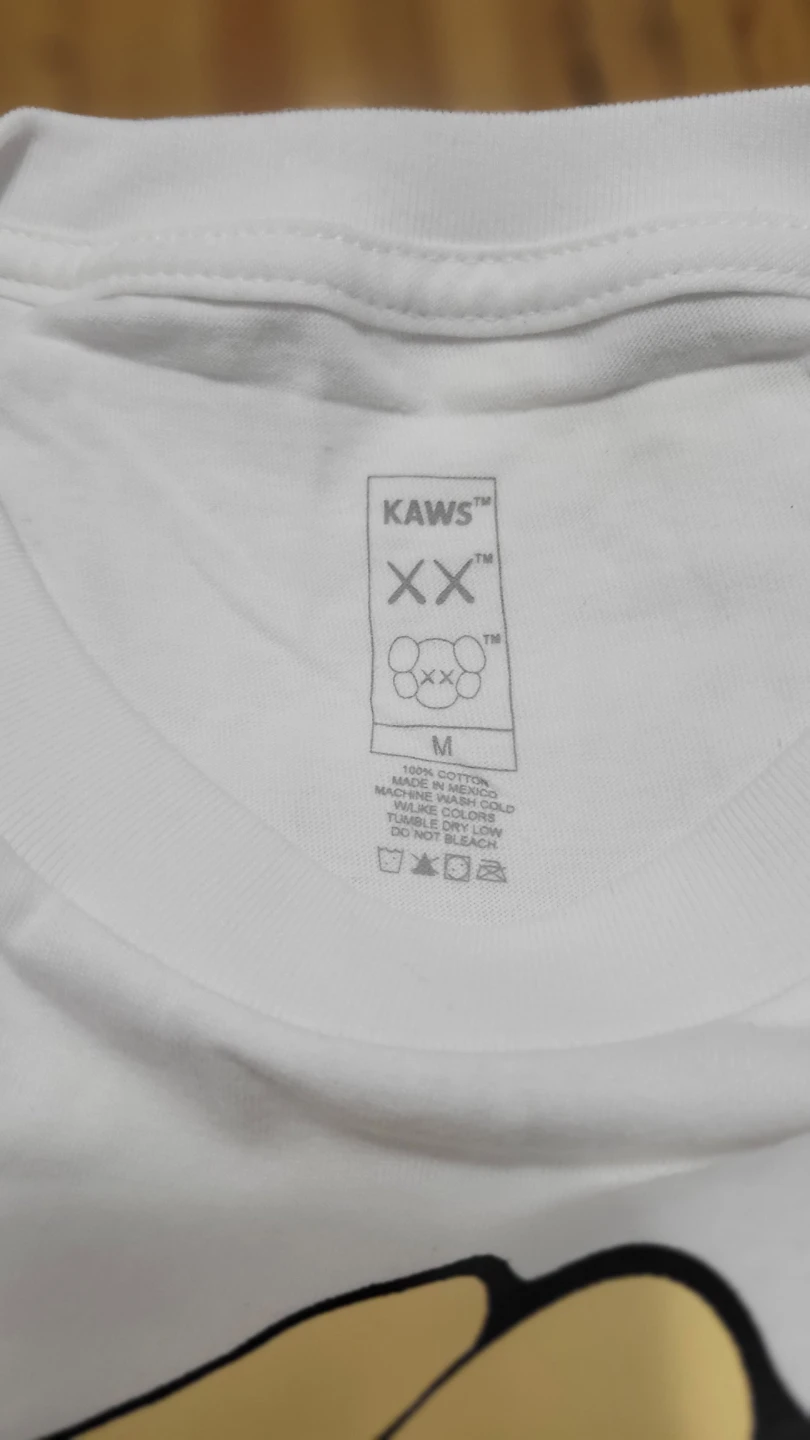 KAWS XX "New Fiction" Skeleton Graphic T-Shirt - photo 2