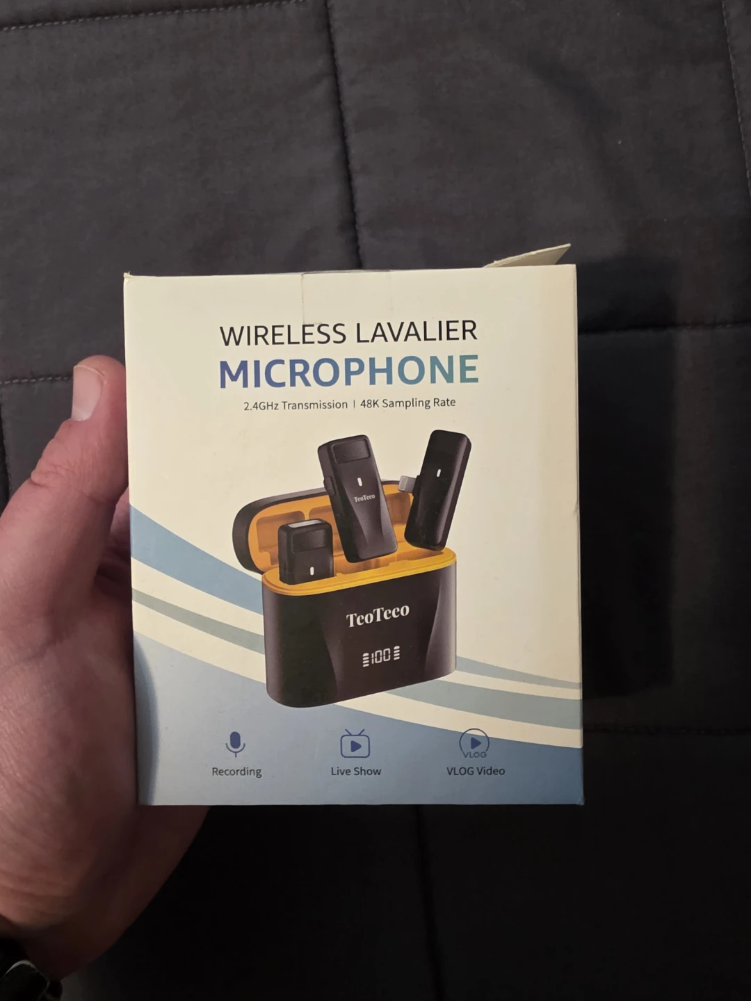 TeeoTeeo Wireless Lavalier Microphone