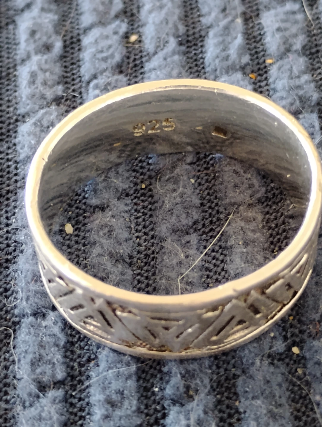 Men's ring Silver - photo 3