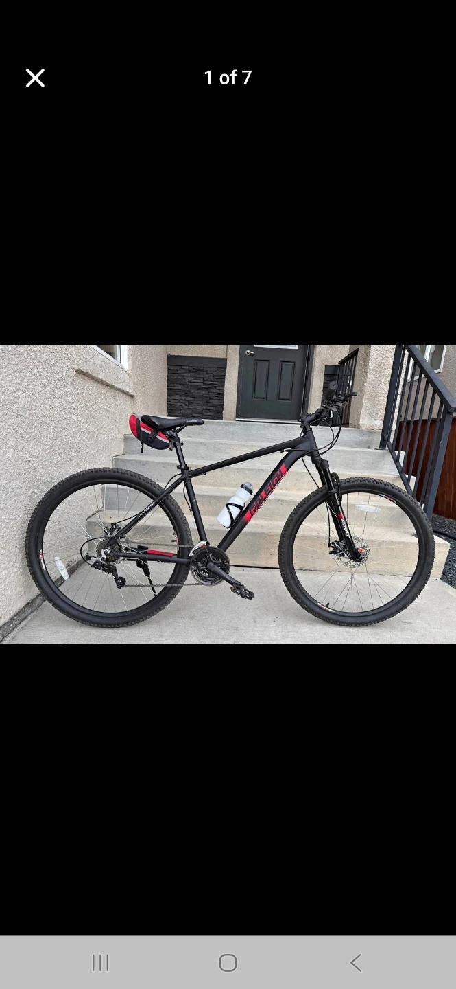 Raleigh Mountain Bike with Accessories