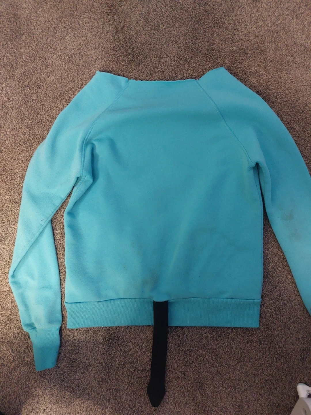 2000s Off the shoulder dragon sweatshirt - photo 2