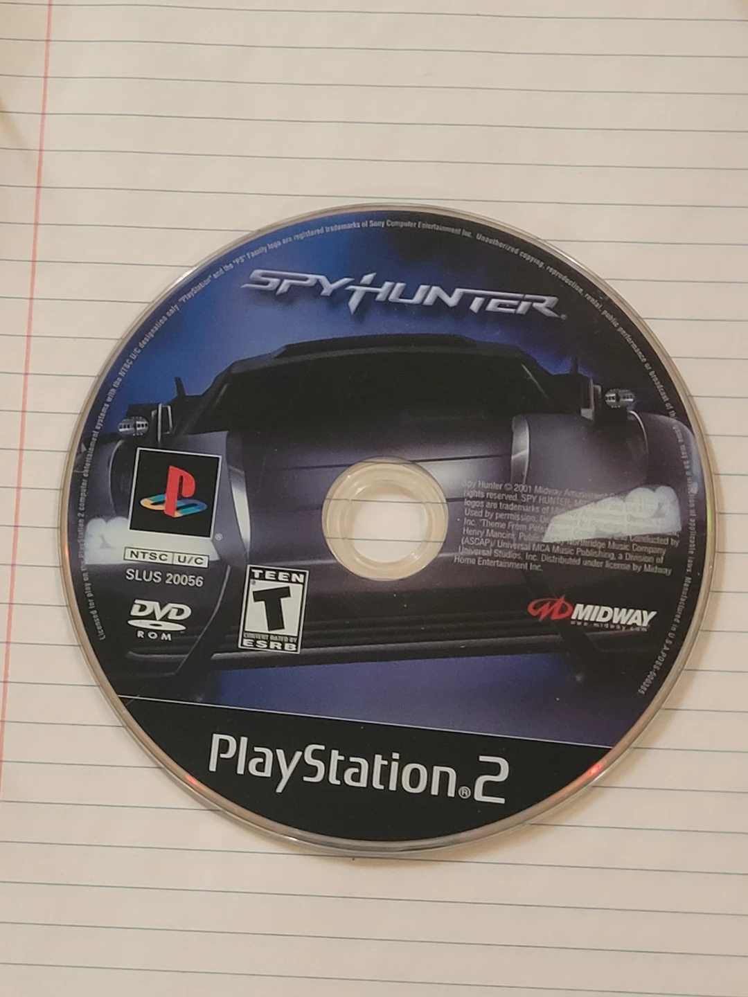 PlayStation 2 Game - Spy Hunter