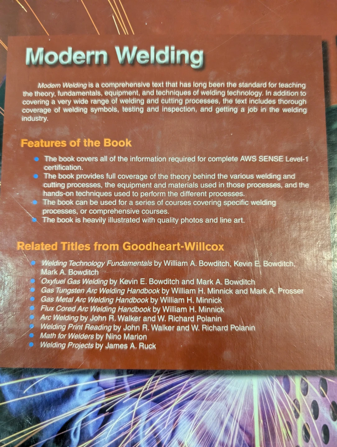 GUC - Modern Welding  Text Book & Lab Book 11th Edition - photo 4